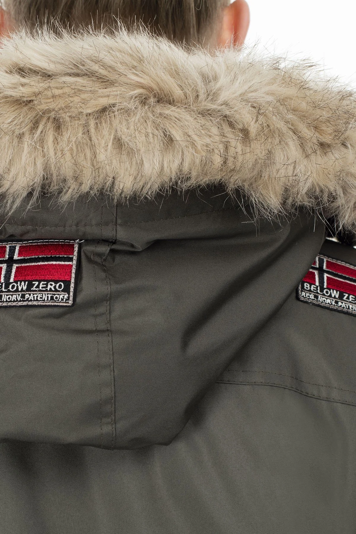 Norway Geographical Kapüşonlu Outdoor Bayan Parka BRIDGET HAKİ - 7