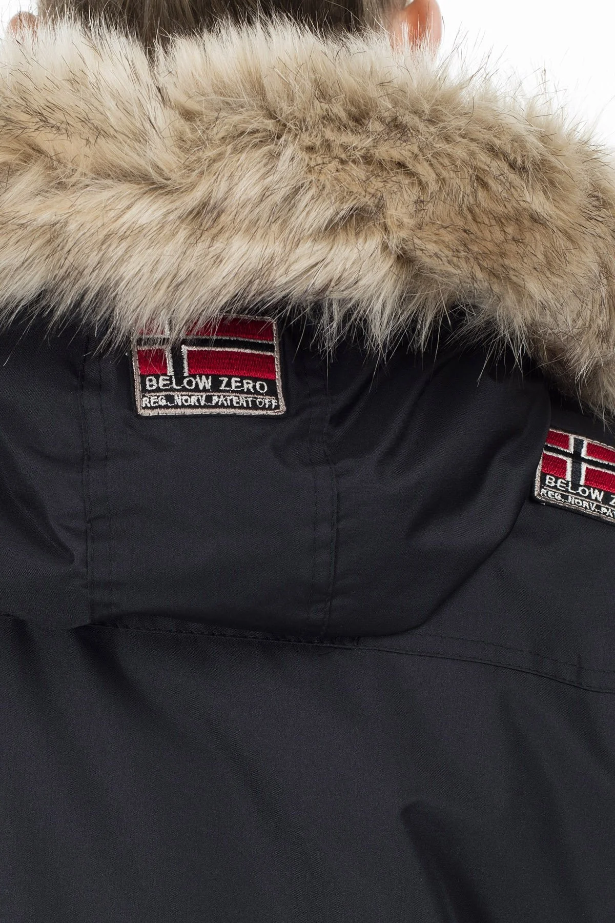 Norway Geographical Kapüşonlu Outdoor Bayan Parka BRIDGET SİYAH - 7