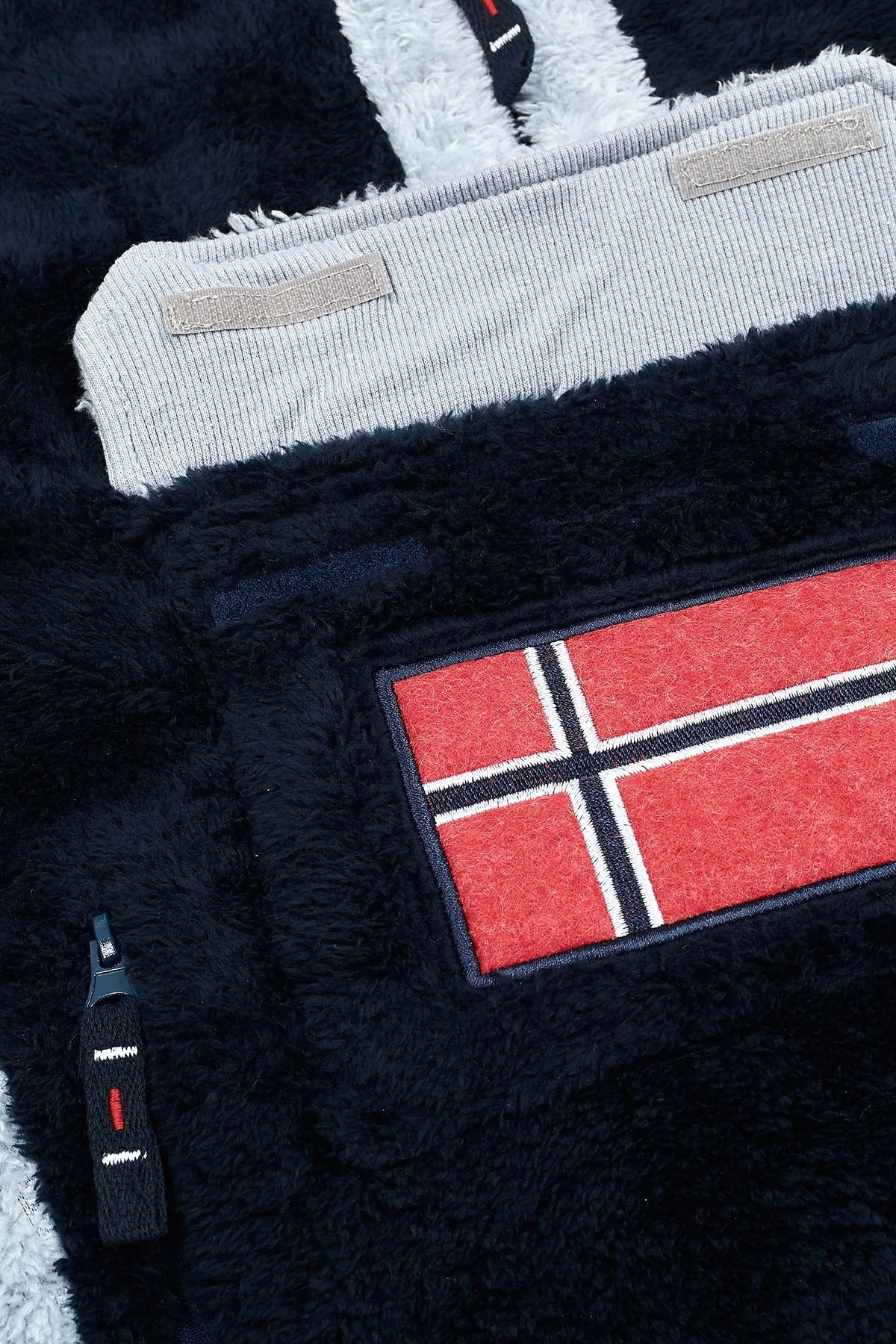 Norway Geographical Kapüşonlu Outdoor Polar Çocuk Sweat GYMCLASS B LACİVERT - 5