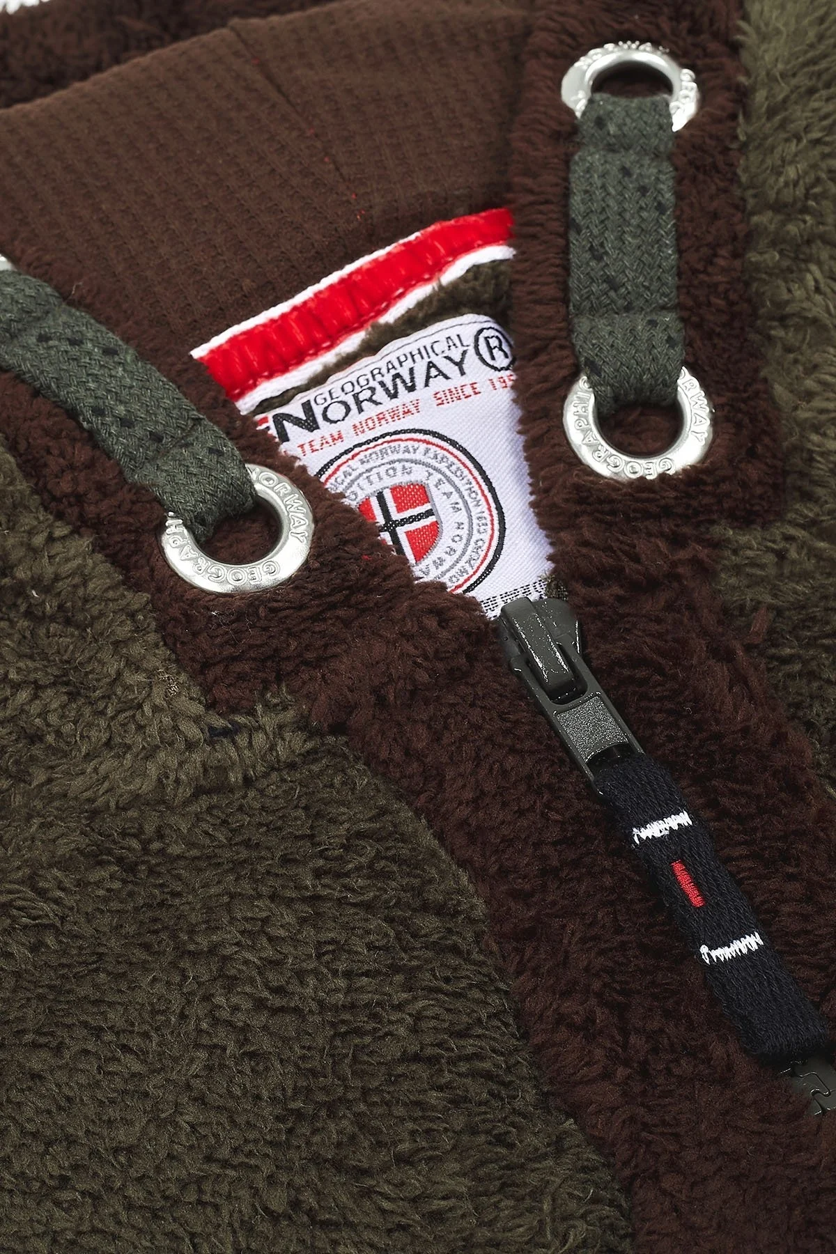 Norway Geographical Kapüşonlu Outdoor Polar Çocuk Sweat GYMCLASS B HAKİ - 4