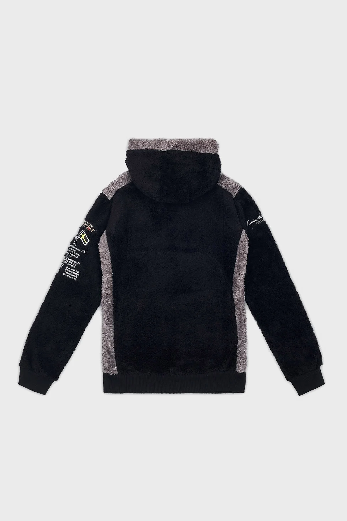 Norway Geographical Kapüşonlu Outdoor Polar Çocuk Sweat GYMCLASS B SİYAH - 2