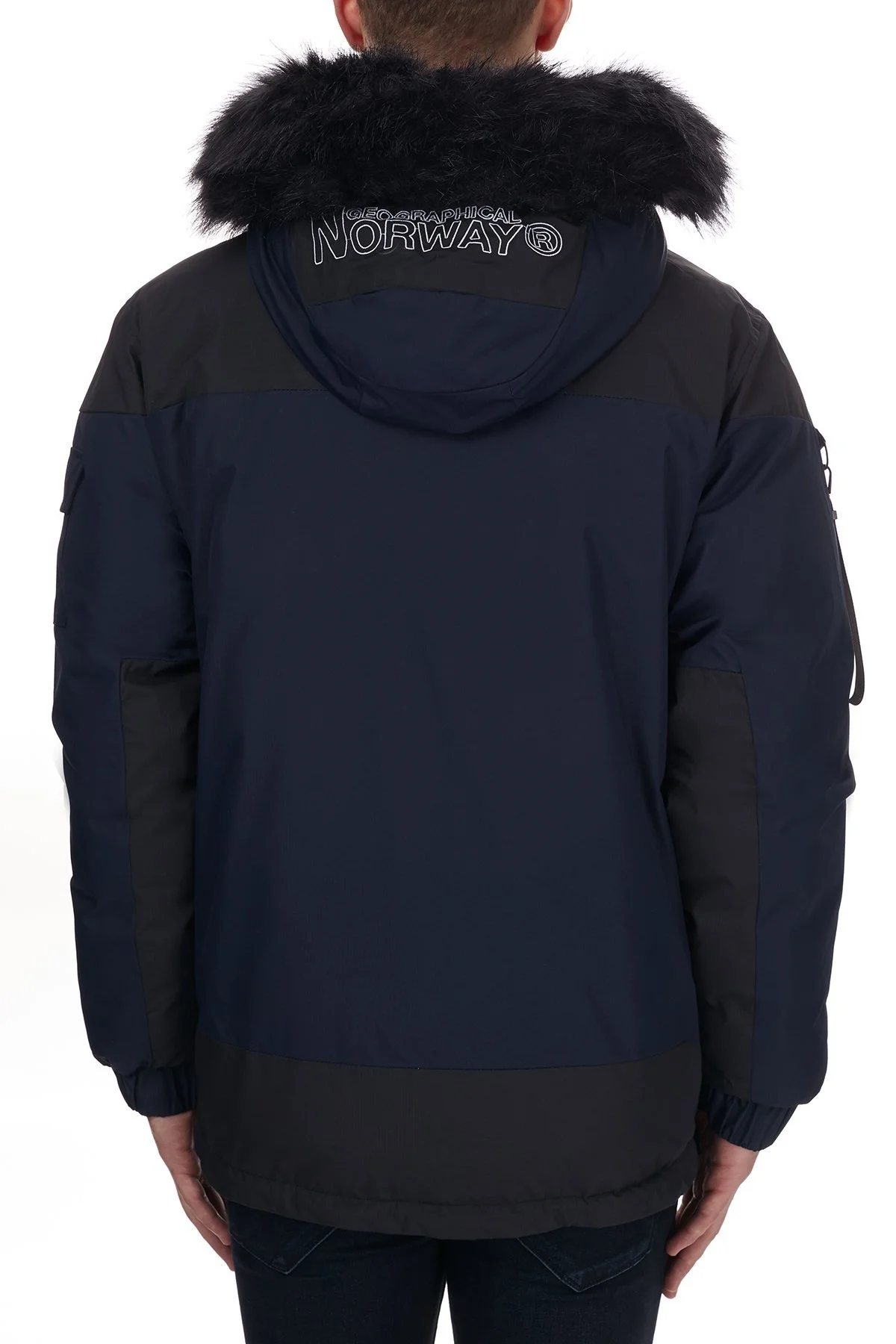 Norway Geographical Kapüşonlu Soğuğa Dayanıklı Outdoor Erkek Parka BRUNO N LACİVERT - 6