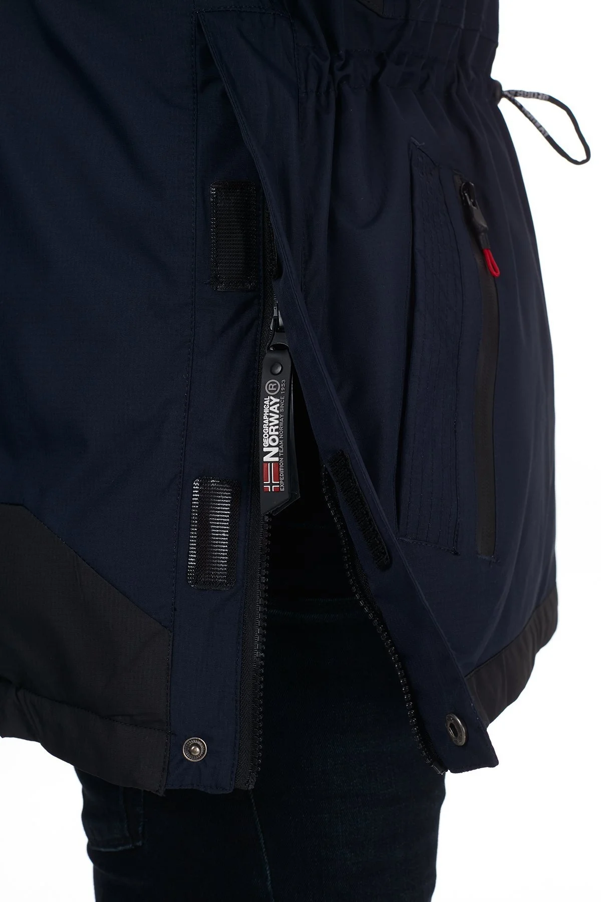 Norway Geographical Kapüşonlu Soğuğa Dayanıklı Outdoor Erkek Parka BRUNO N LACİVERT - 7