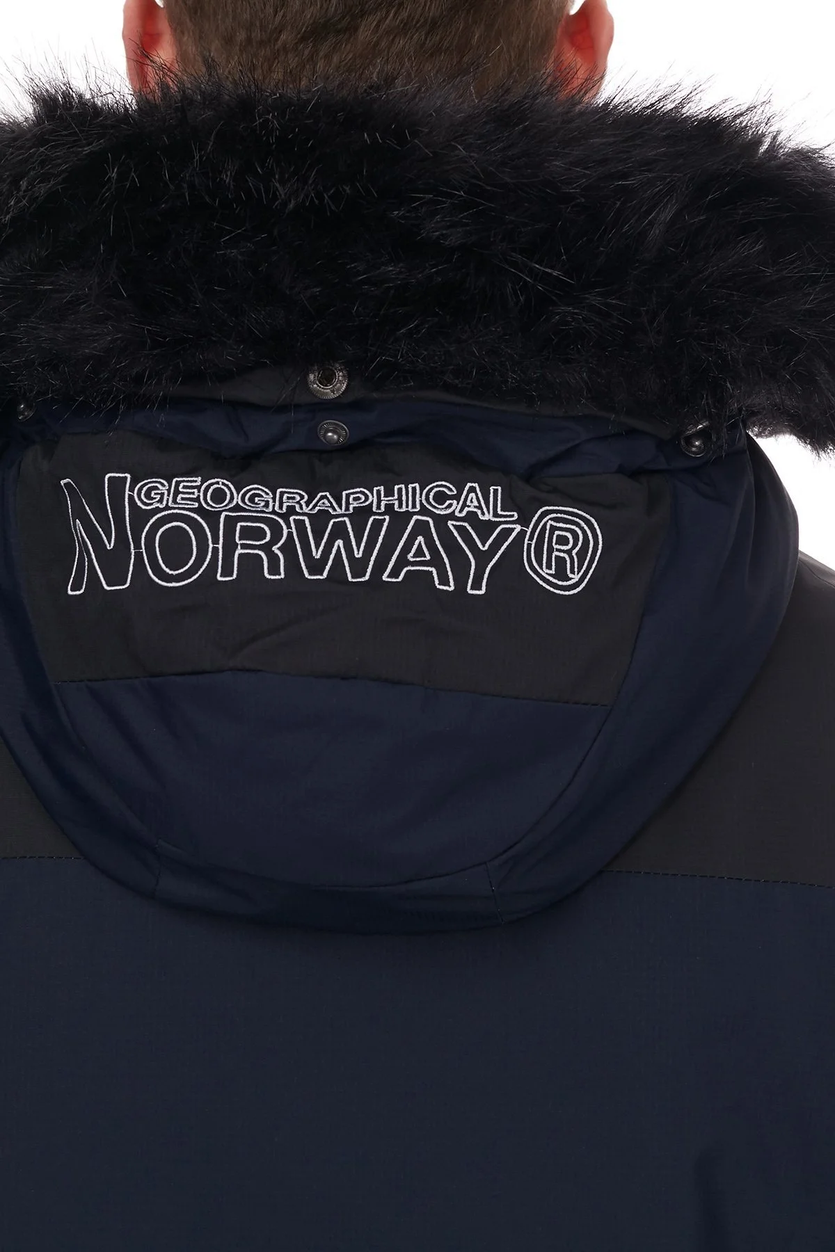 Norway Geographical Kapüşonlu Soğuğa Dayanıklı Outdoor Erkek Parka BRUNO N LACİVERT - 8