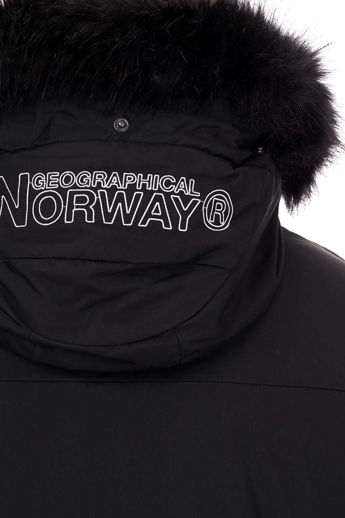 Norway Geographical Kapüşonlu Soğuğa Dayanıklı Outdoor Erkek Parka BRUNO N SİYAH - 8