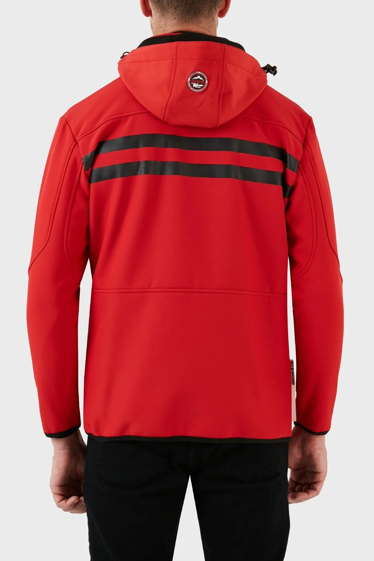 Norway Geographical Kapüşonlu Su Geçirmez 5000 mm Outdoor Erkek Mont ROYAUTE KIRMIZI - 2