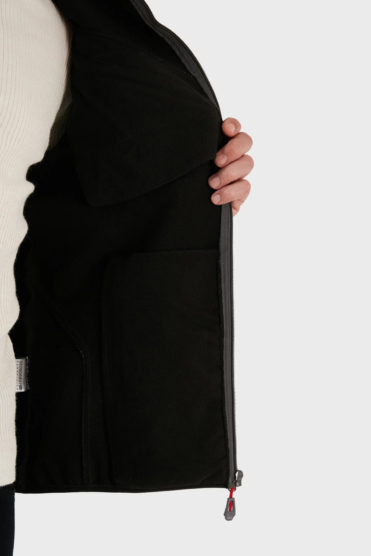 Norway Geographical Kapüşonlu Su Geçirmez 5000 mm Outdoor Erkek Mont ROYAUTE KOYU GRİ - 5