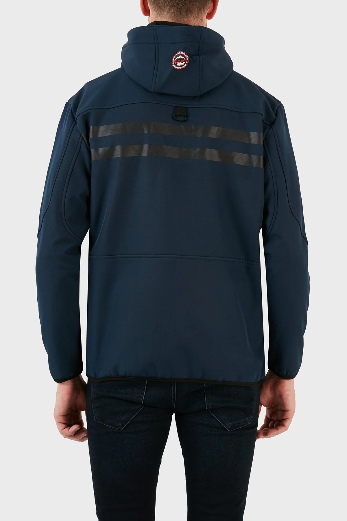 Norway Geographical Kapüşonlu Su Geçirmez 5000 mm Outdoor Erkek Mont ROYAUTE LACİVERT - 2