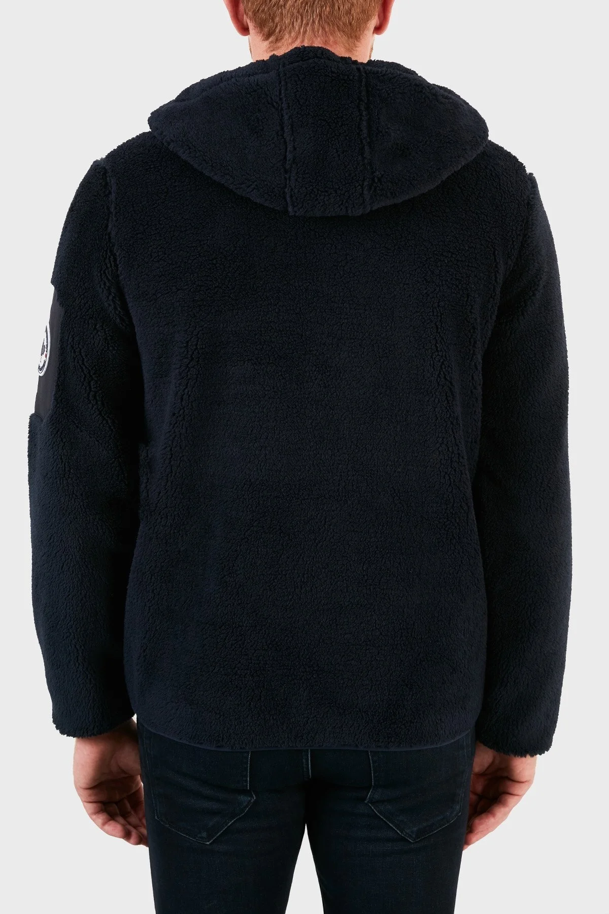 Norway Geographical Kapüşonlu Yumuşak Dokulu Rüzgar Geçirmez Outdoor Erkek Polar TUFOUR LACİVERT - 2