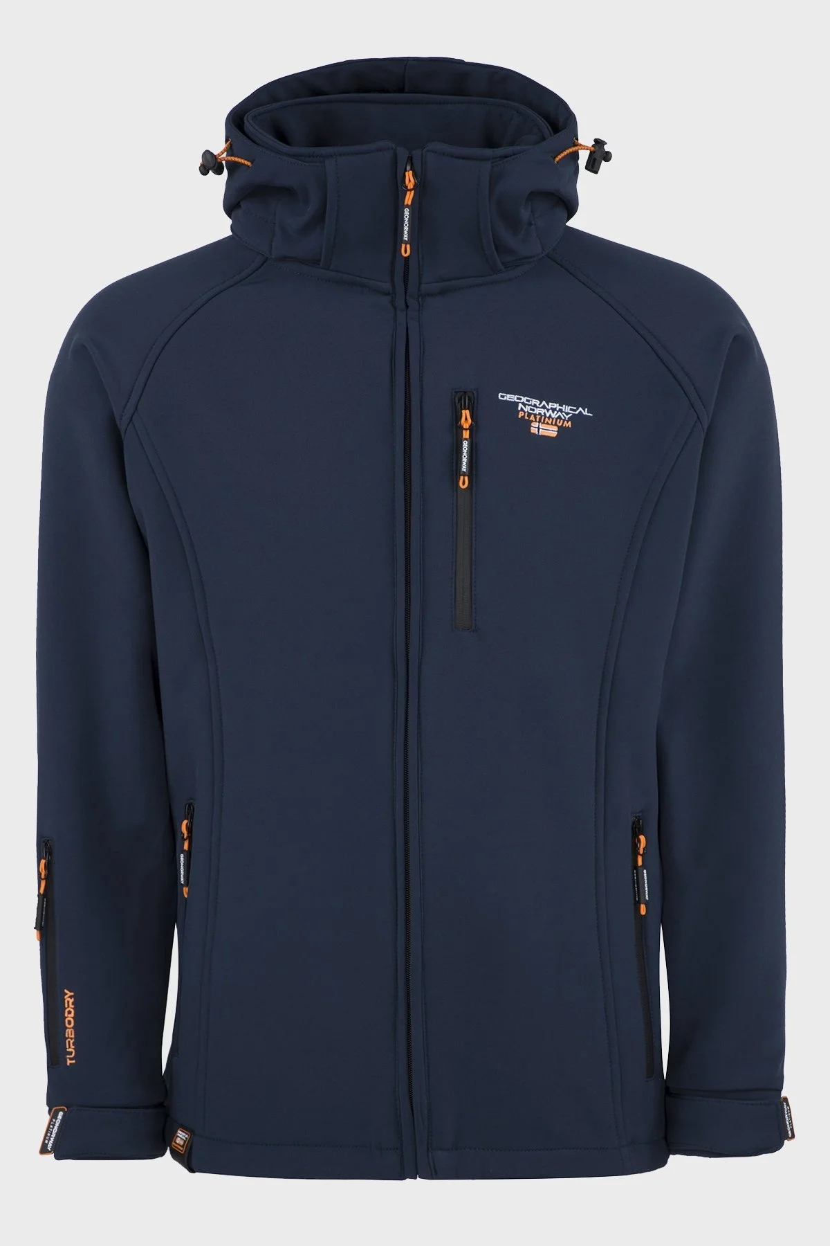 Norway Geographical Su Geçirmez Çıkarılabilir Kapüşonlu Outdoor Erkek Mont TABOO LACİVERT - 1