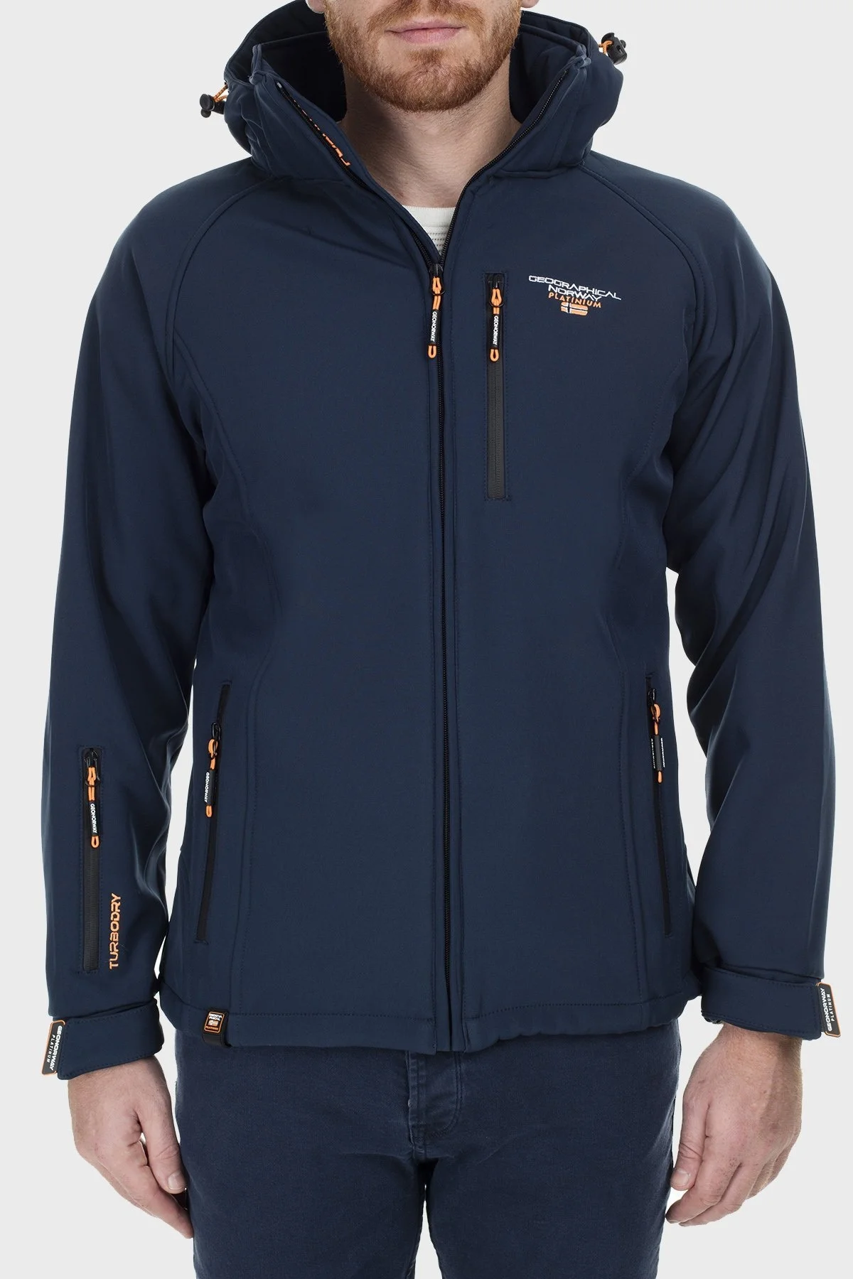 Norway Geographical Su Geçirmez Çıkarılabilir Kapüşonlu Outdoor Erkek Mont TABOO LACİVERT - 2
