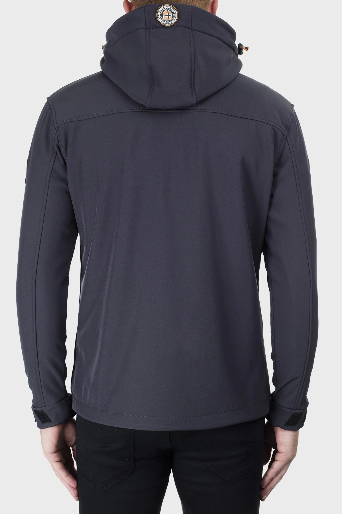 Norway Geographical Su Geçirmez Outdoor Erkek Mont TAKEAWAY KOYU GRİ - 3