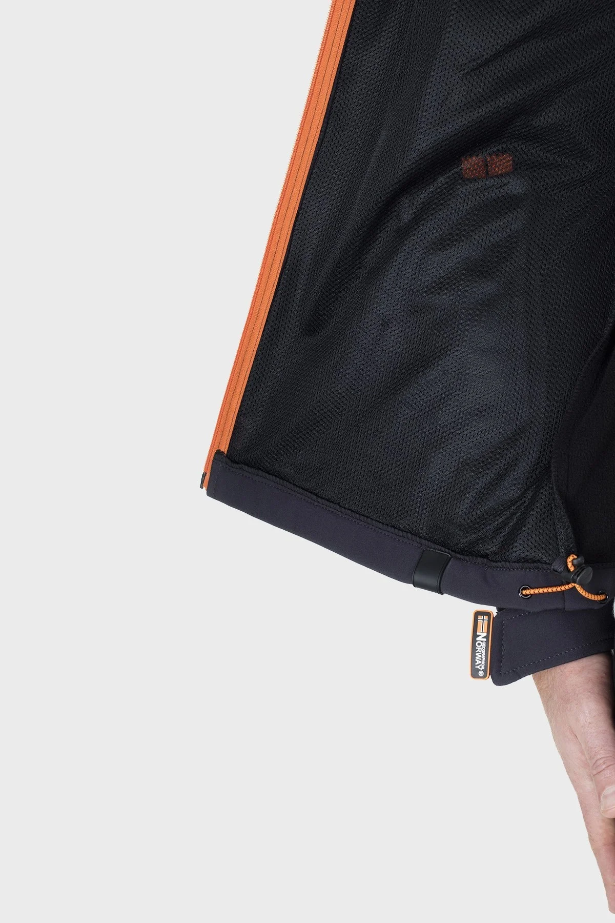 Norway Geographical Su Geçirmez Outdoor Erkek Mont TAKEAWAY KOYU GRİ - 7