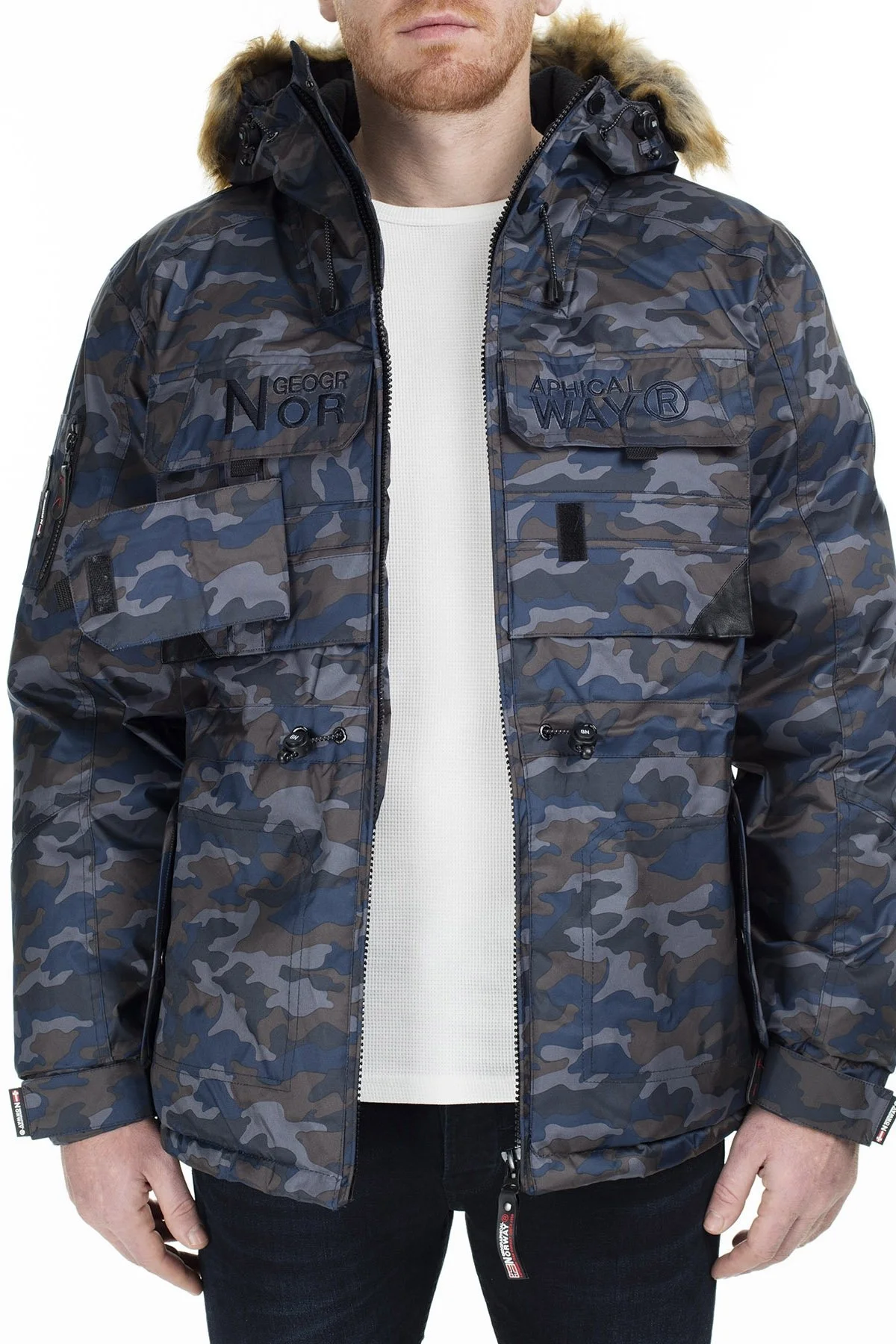 Norway Geographical Outdoor Erkek Parka BENCH LACİVERT - 7