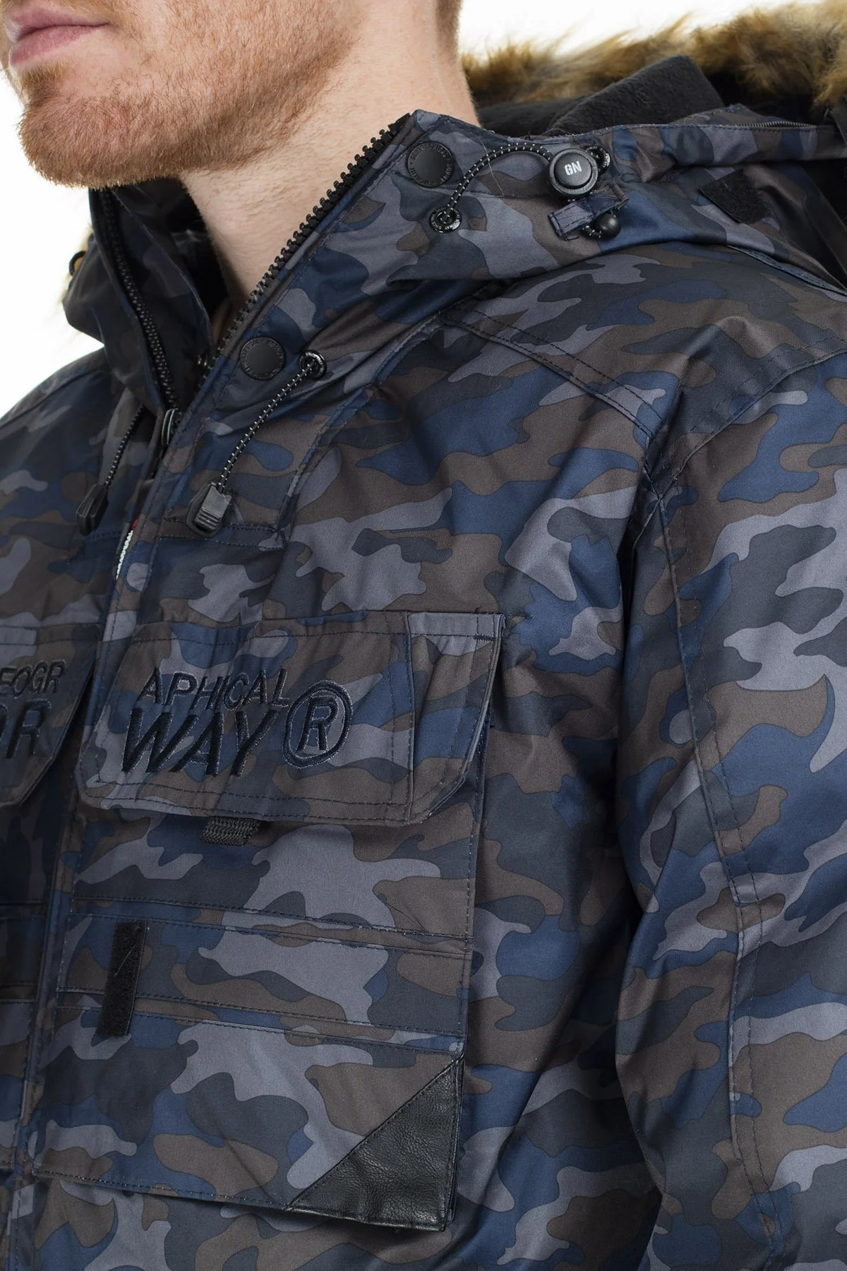 Norway Geographical Outdoor Erkek Parka BENCH LACİVERT - 9