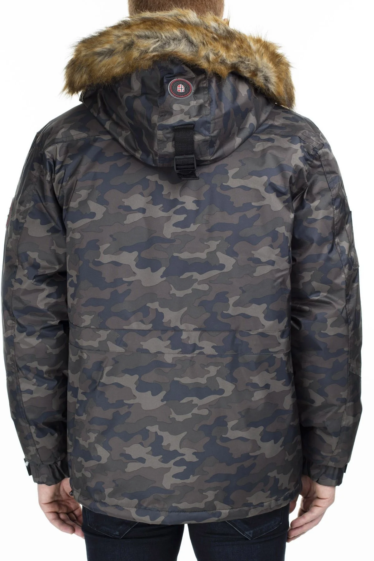 Norway Geographical Outdoor Erkek Parka BENCH HAKİ - 4