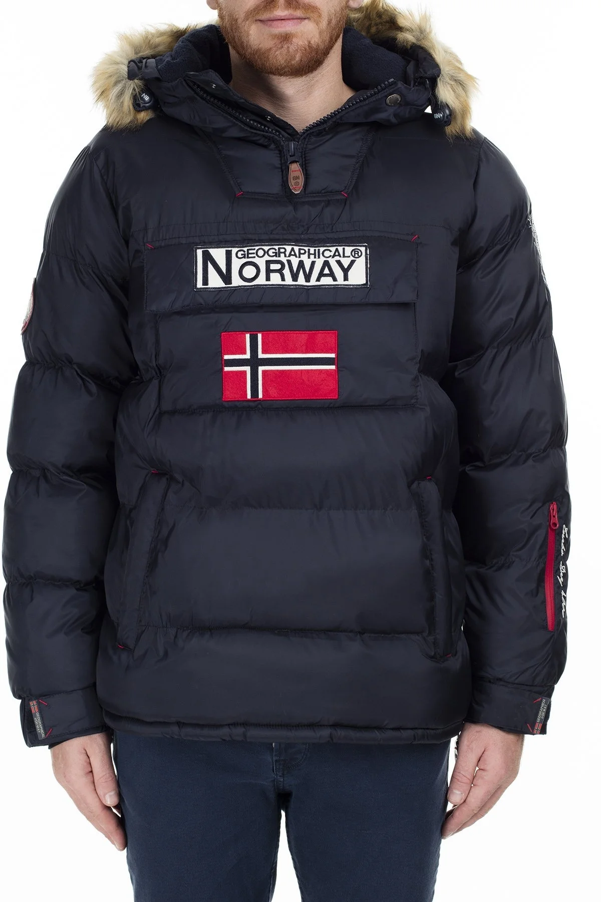 Norway Geographical Outdoor Erkek Parka BILBOQUET LACİVERT - 2
