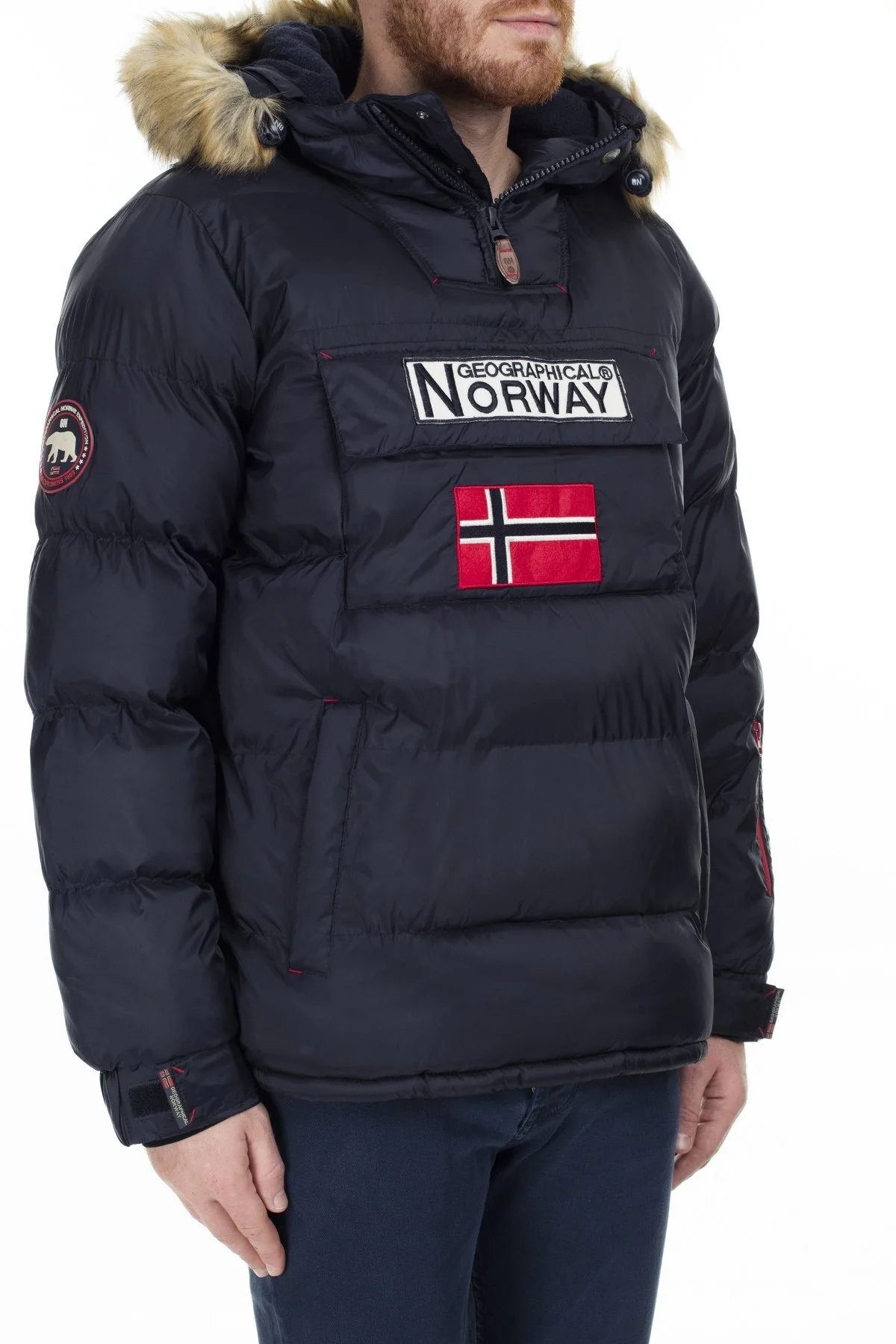 Norway Geographical Outdoor Erkek Parka BILBOQUET LACİVERT - 5