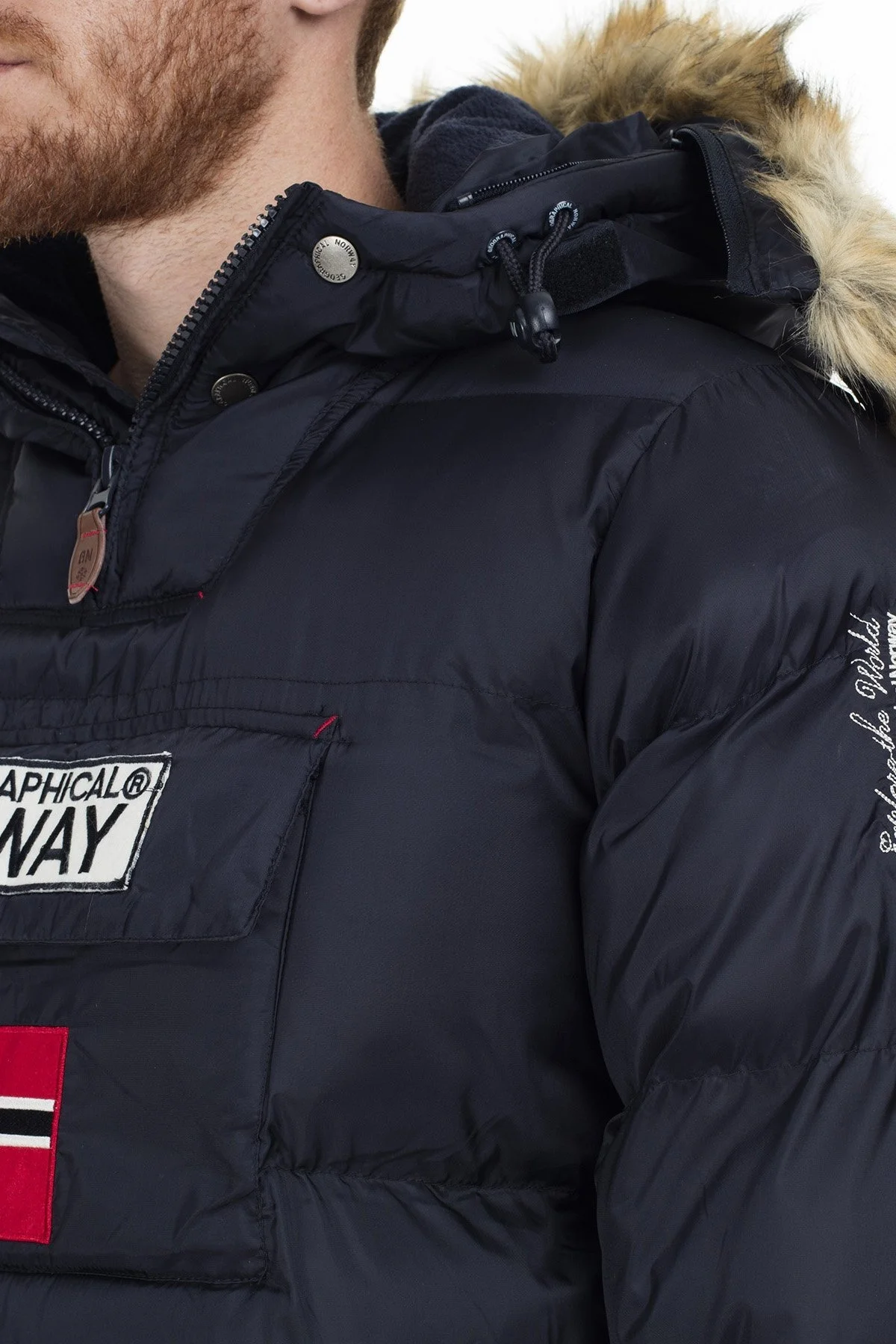 Norway Geographical Outdoor Erkek Parka BILBOQUET LACİVERT - 7