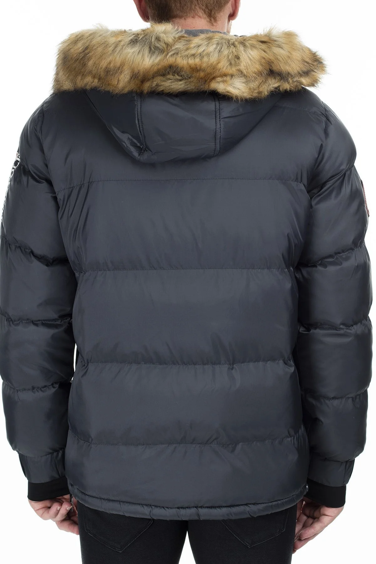 Norway Geographical Outdoor Erkek Parka BILBOQUET KOYU GRİ - 3