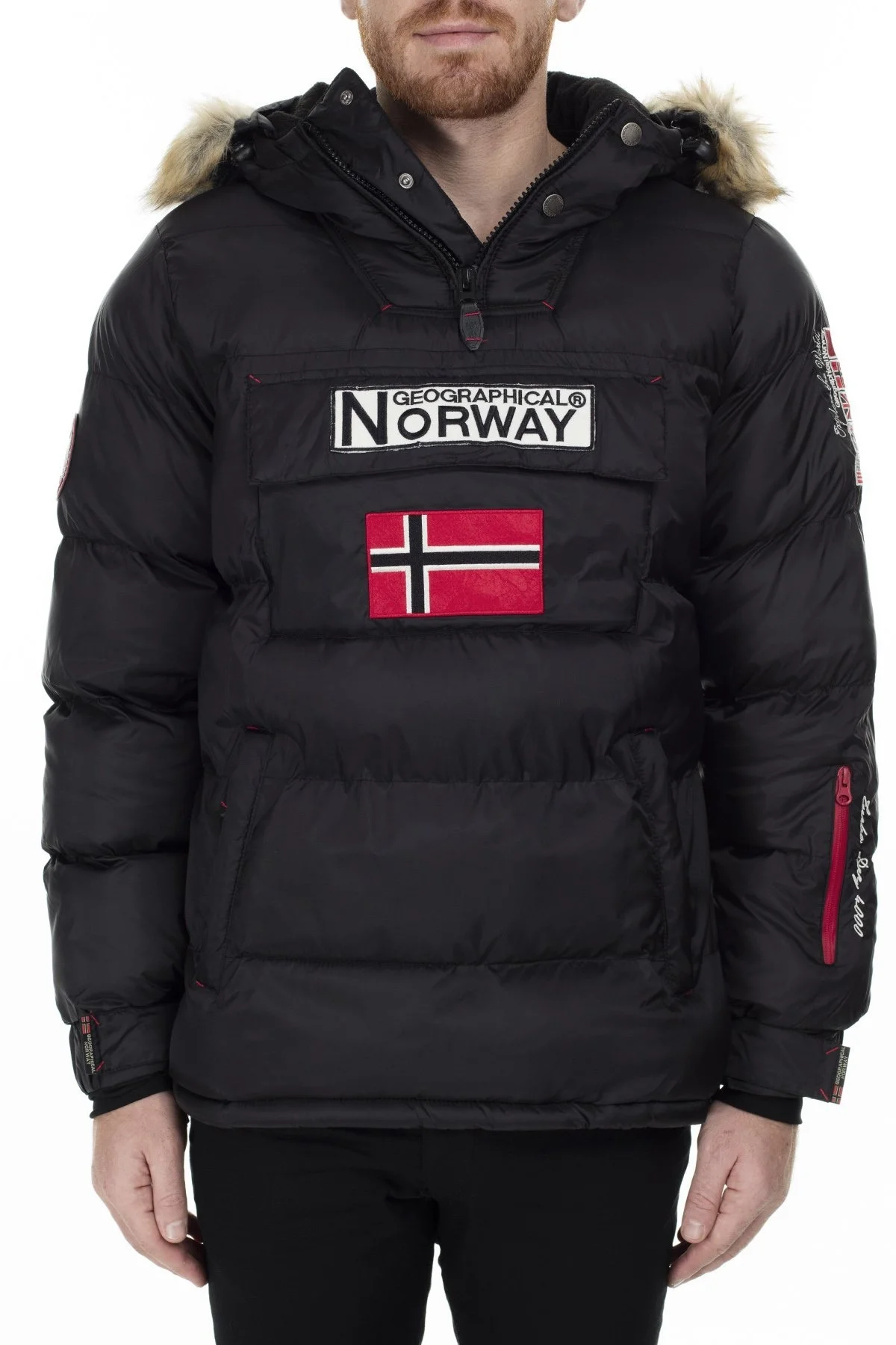 Norway Geographical Outdoor Erkek Parka BILBOQUET SİYAH - 2