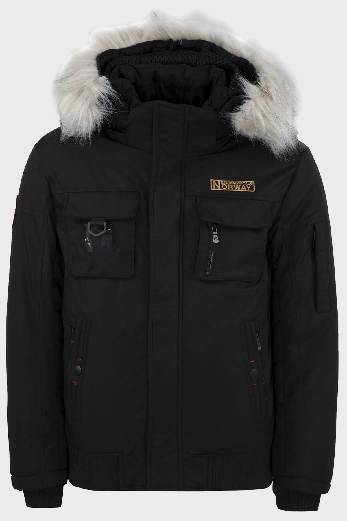 Norway Geographical Outdoor Erkek Parka COMING SİYAH - 1