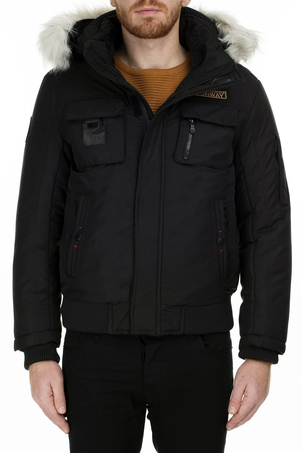 Norway Geographical Outdoor Erkek Parka COMING SİYAH - 2
