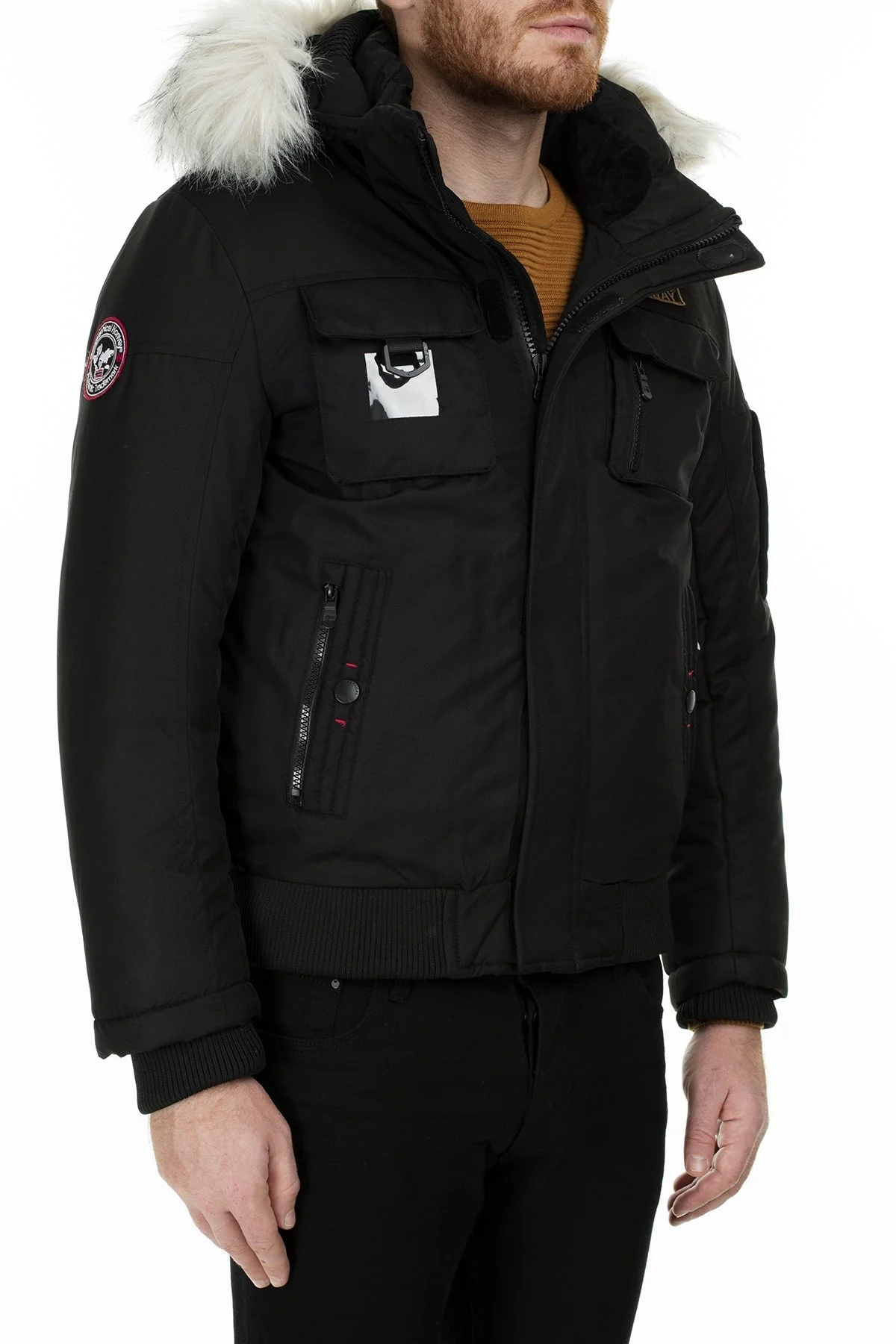 Norway Geographical Outdoor Erkek Parka COMING SİYAH - 6
