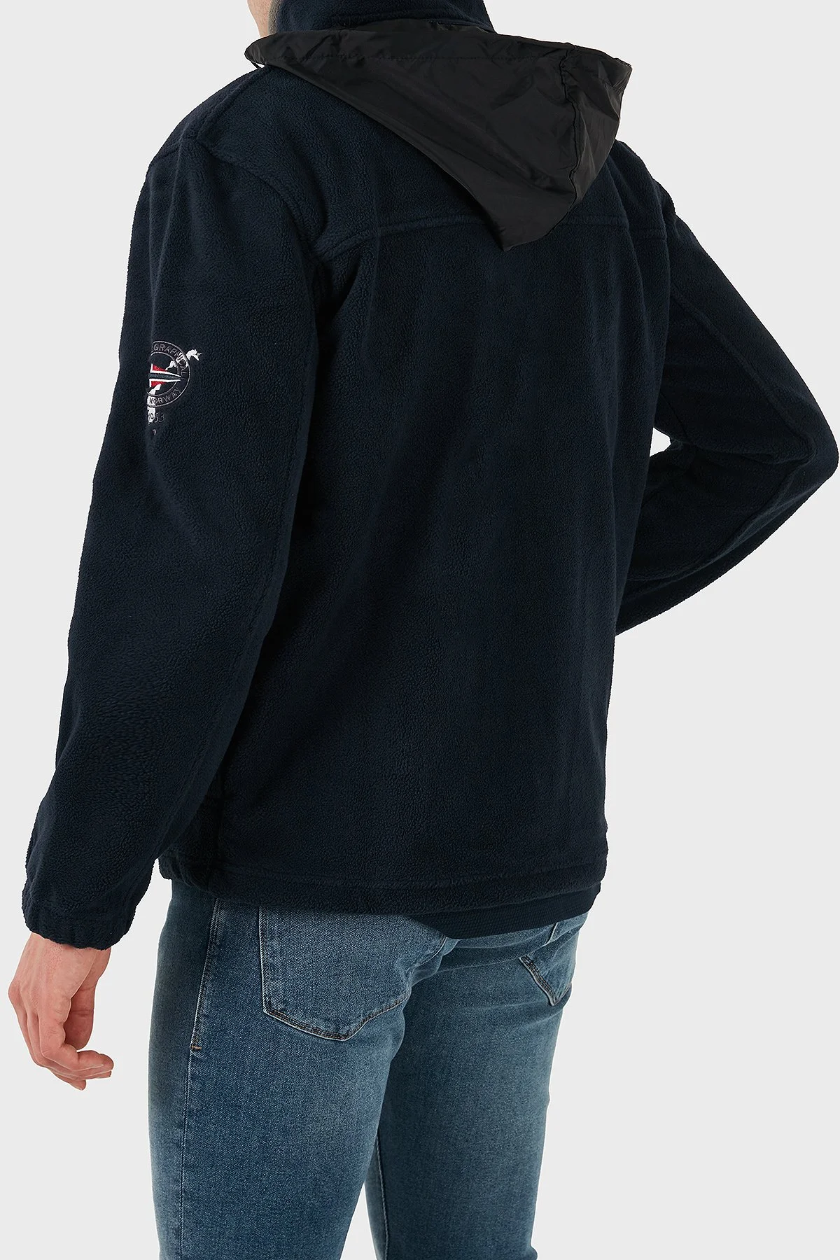 Norway Geographical Yumuşak Dokulu Soğuğa Dayanıklı Outdoor Erkek Polar TAMAZONIE LACİVERT - 13