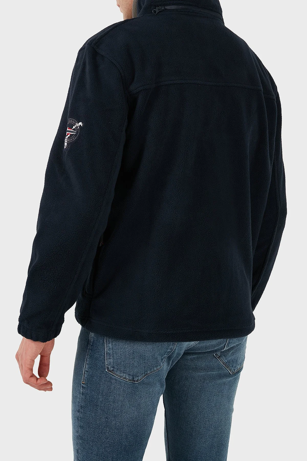 Norway Geographical Yumuşak Dokulu Soğuğa Dayanıklı Outdoor Erkek Polar TAMAZONIE LACİVERT - 14