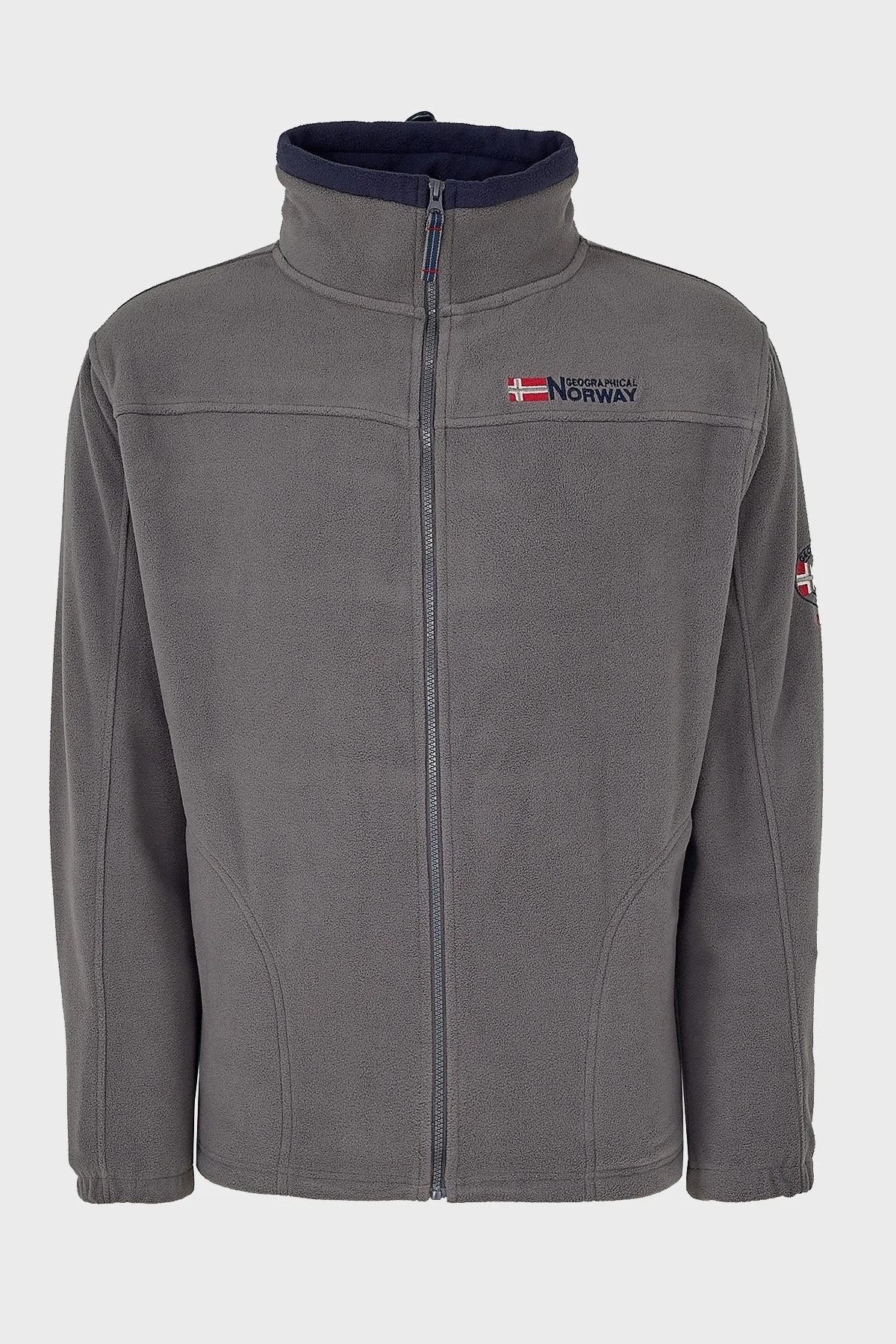 Norway Geographical Yumuşak Dokulu Soğuğa Dayanıklı Outdoor Erkek Polar TAMAZONIE KOYU GRİ - 1