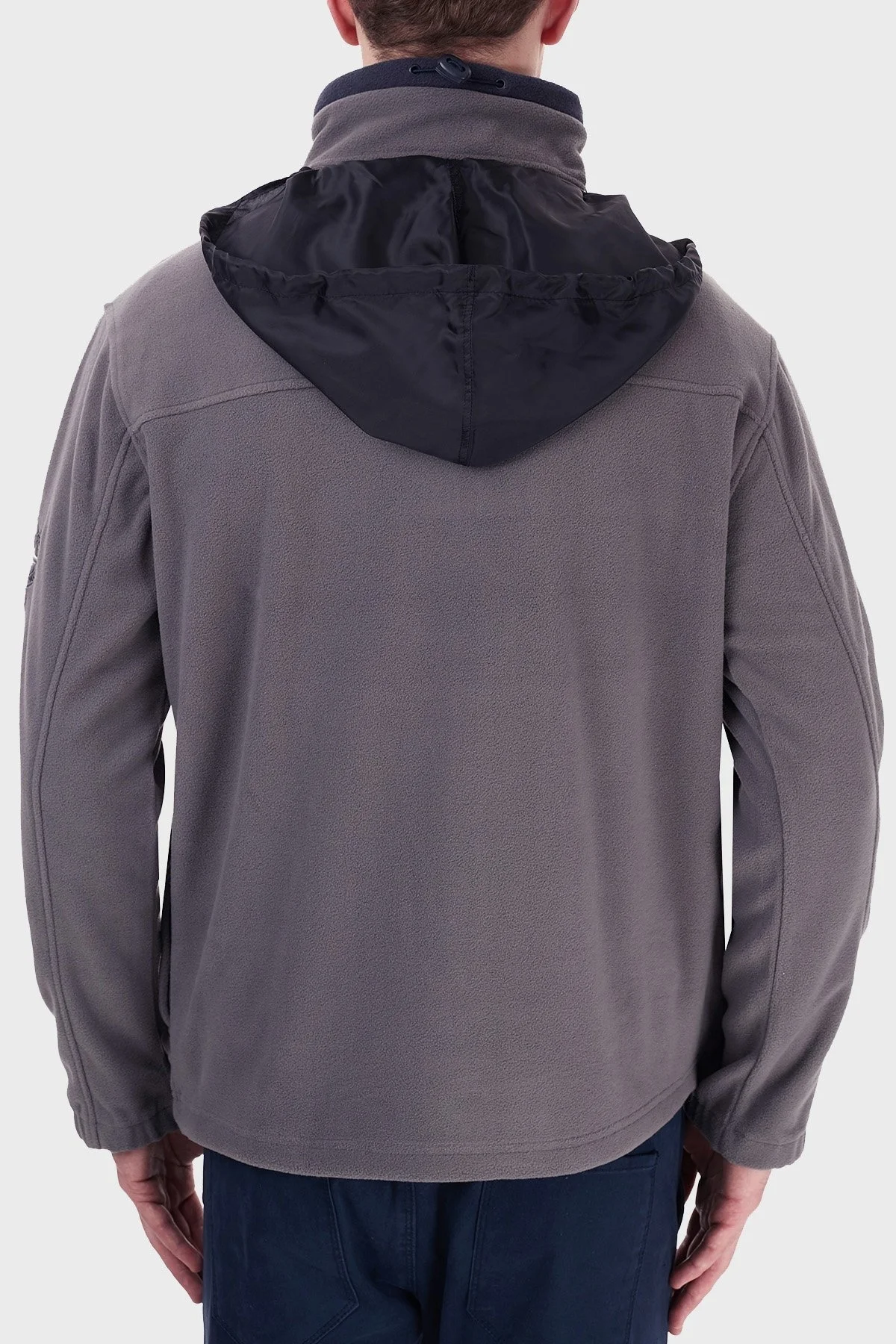 Norway Geographical Yumuşak Dokulu Soğuğa Dayanıklı Outdoor Erkek Polar TAMAZONIE KOYU GRİ - 5