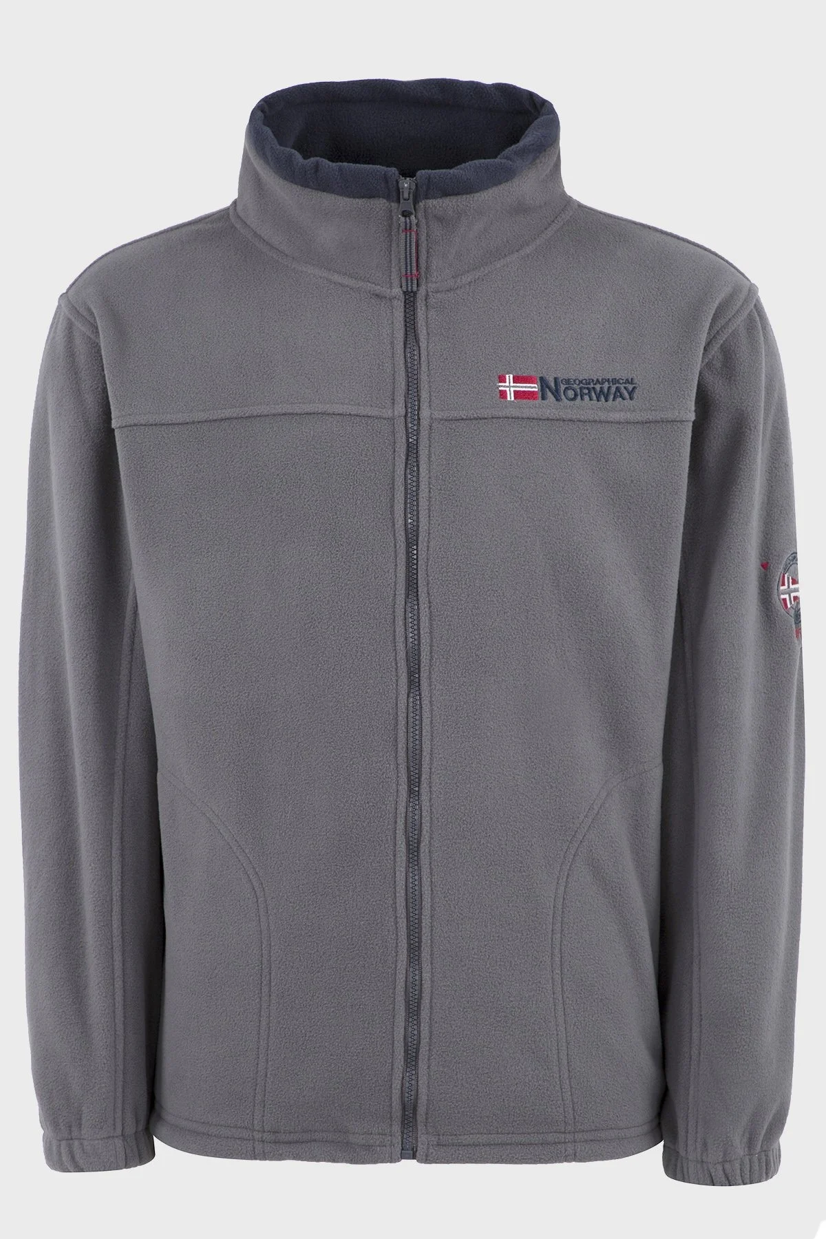 Norway Geographical Yumuşak Dokulu Soğuğa Dayanıklı Outdoor Erkek Polar TAMAZONIE KOYU GRİ-LACİVERT - 1