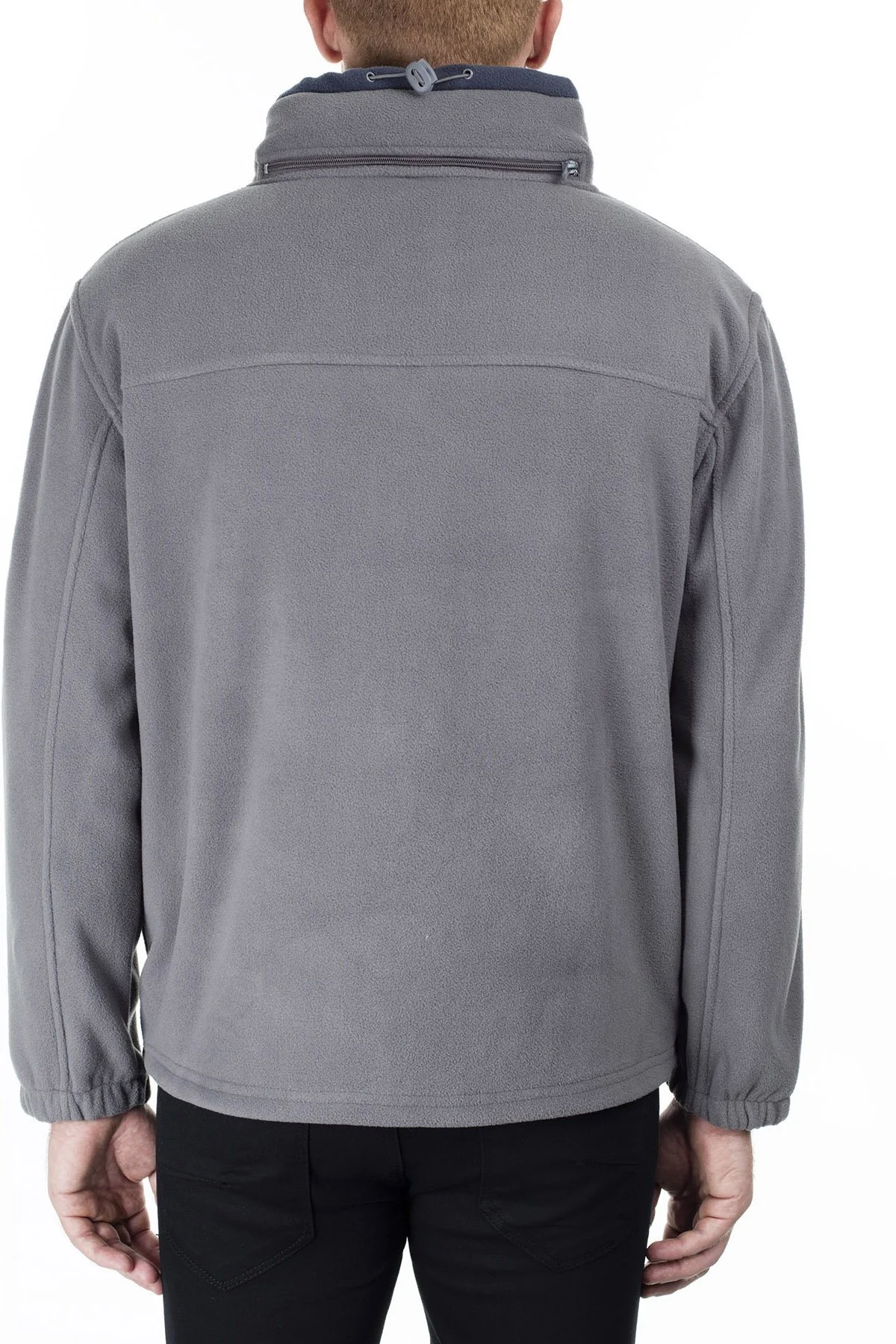 Norway Geographical Yumuşak Dokulu Soğuğa Dayanıklı Outdoor Erkek Polar TAMAZONIE KOYU GRİ-LACİVERT - 3