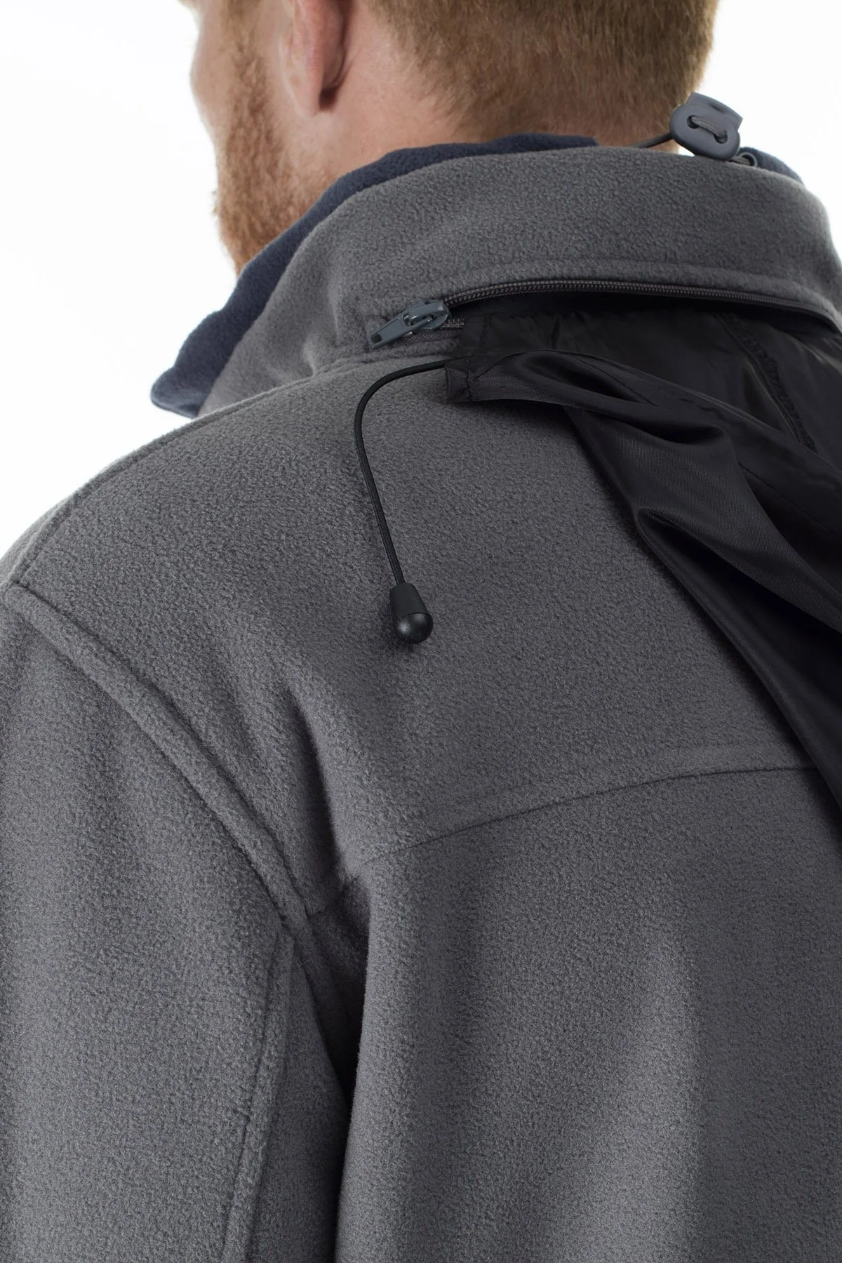 Norway Geographical Yumuşak Dokulu Soğuğa Dayanıklı Outdoor Erkek Polar TAMAZONIE KOYU GRİ-LACİVERT - 8