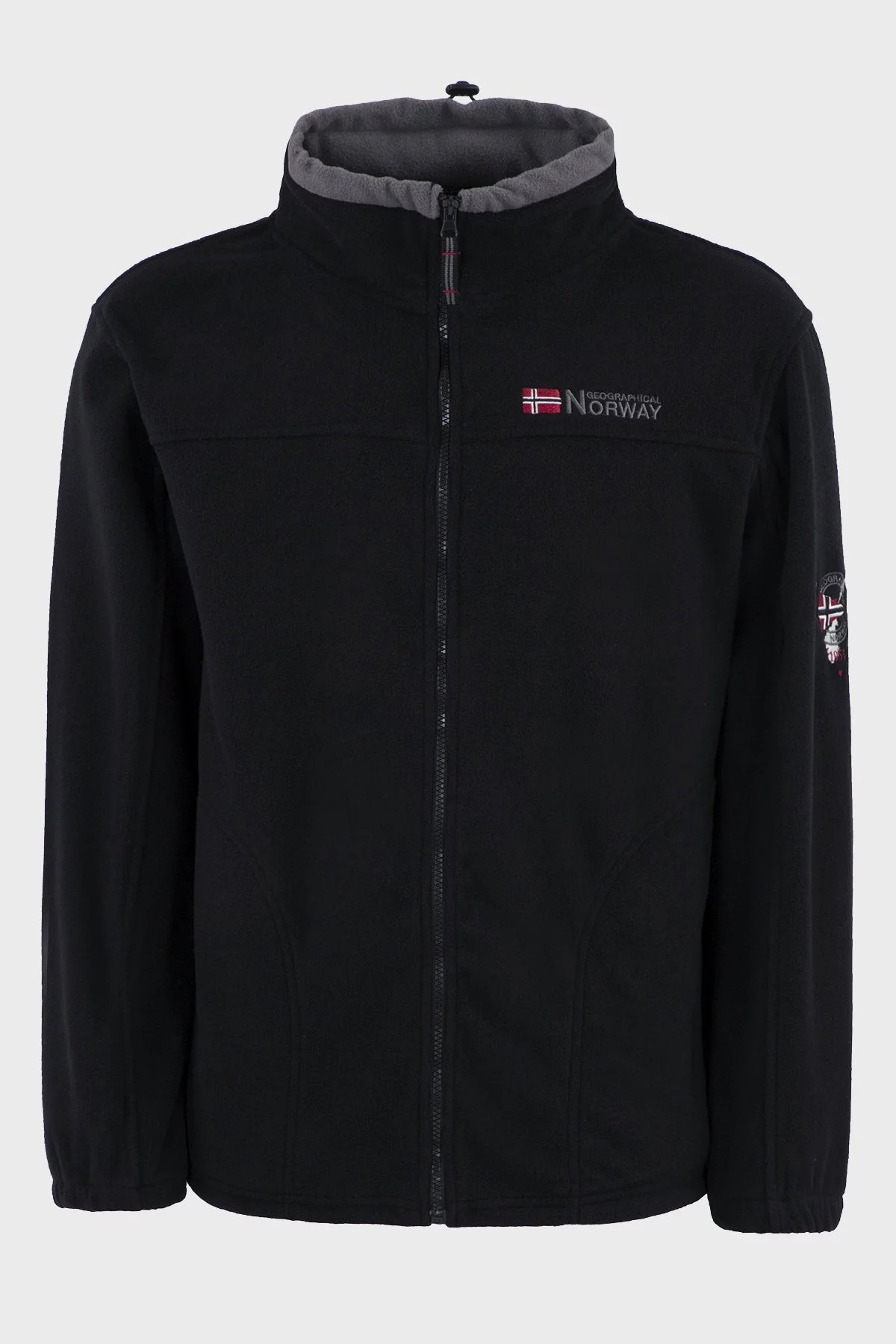 Norway Geographical Yumuşak Dokulu Soğuğa Dayanıklı Outdoor Erkek Polar TAMAZONIE SİYAH - 1
