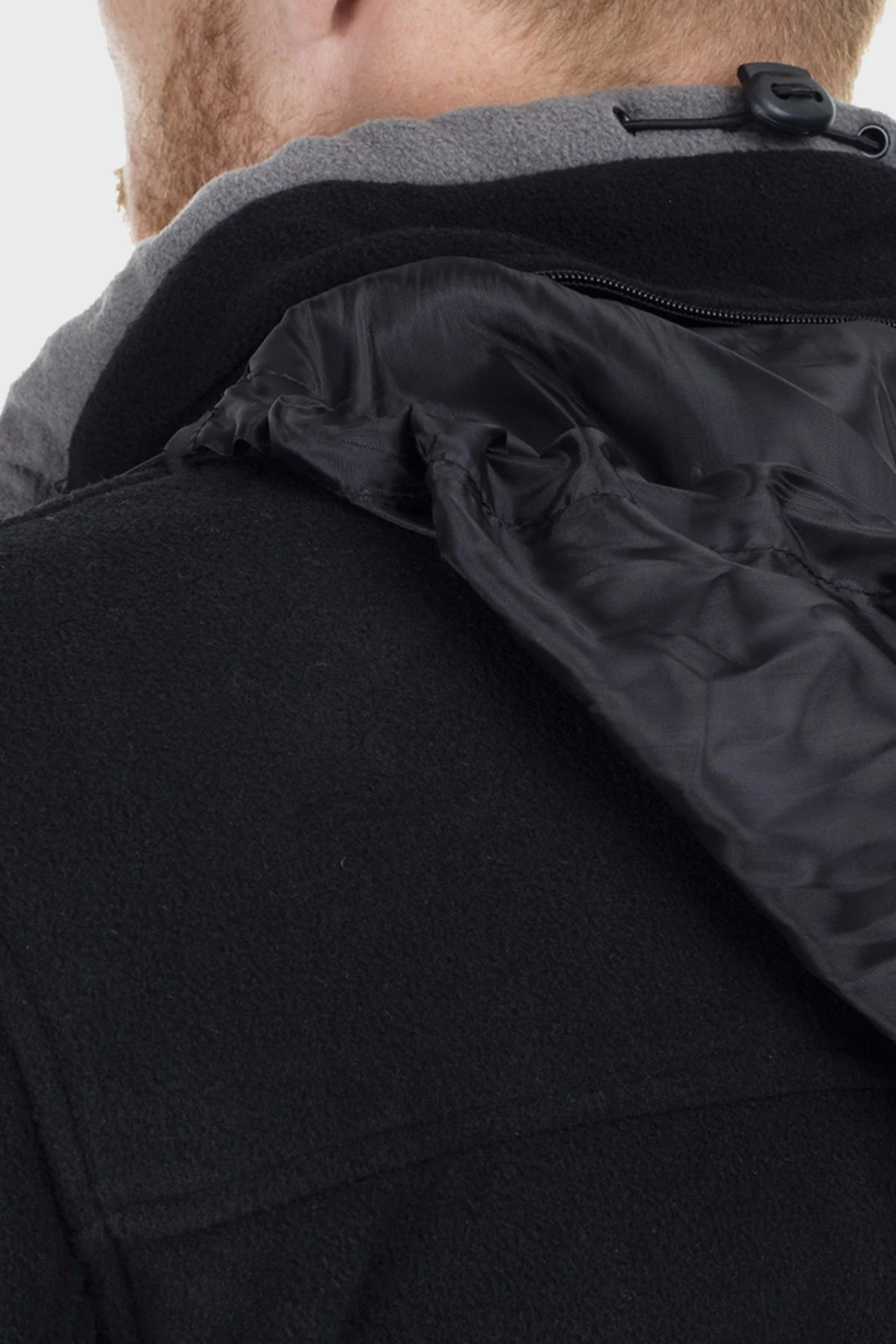 Norway Geographical Yumuşak Dokulu Soğuğa Dayanıklı Outdoor Erkek Polar TAMAZONIE SİYAH - 6