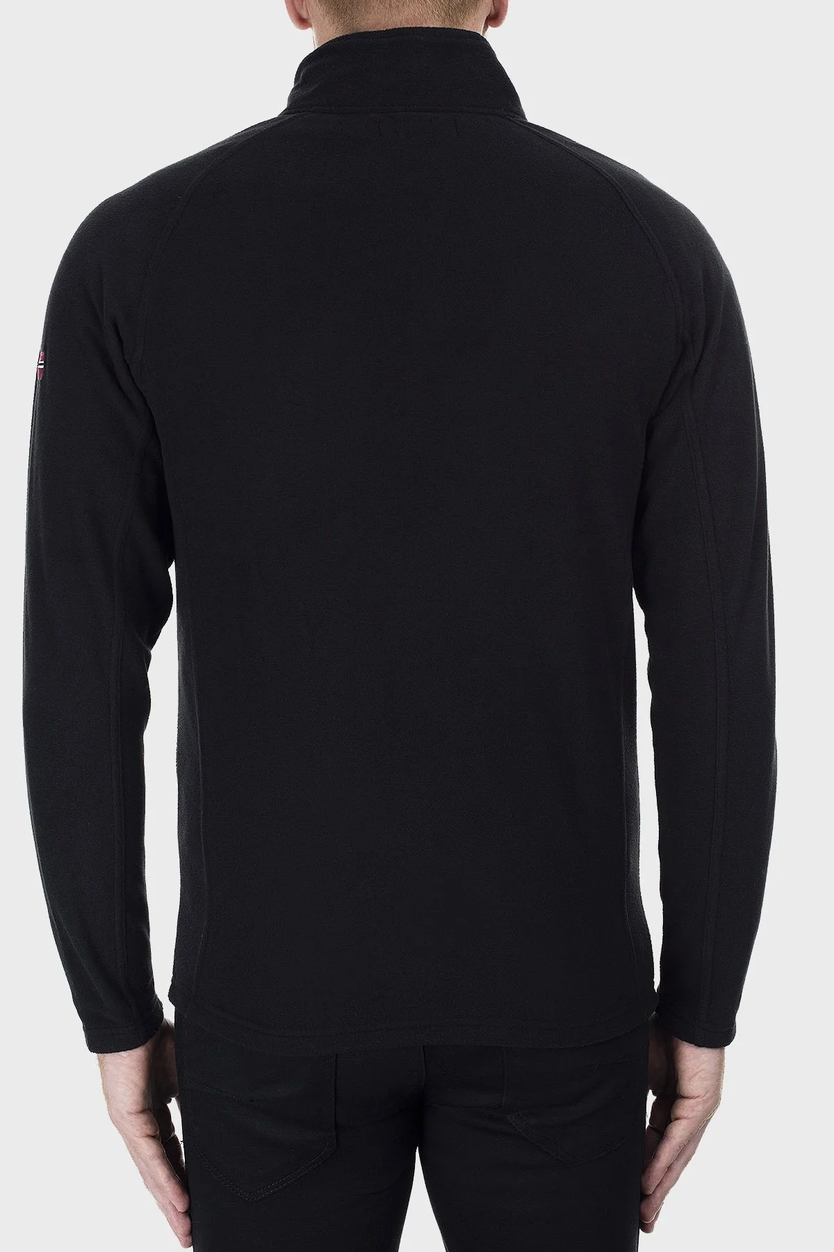 Norway Geographical Yumuşak Dokulu Soğuğa Dayanıklı Outdoor Erkek Polar TUG SİYAH - 11