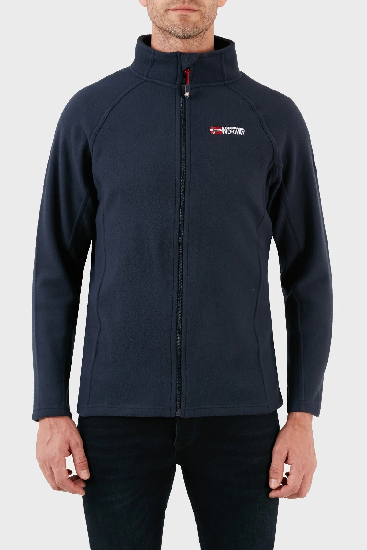 Norway Geographical Yumuşak Dokulu Soğuğa Dayanıklı Outdoor Erkek Polar TUG LACİVERT - 7