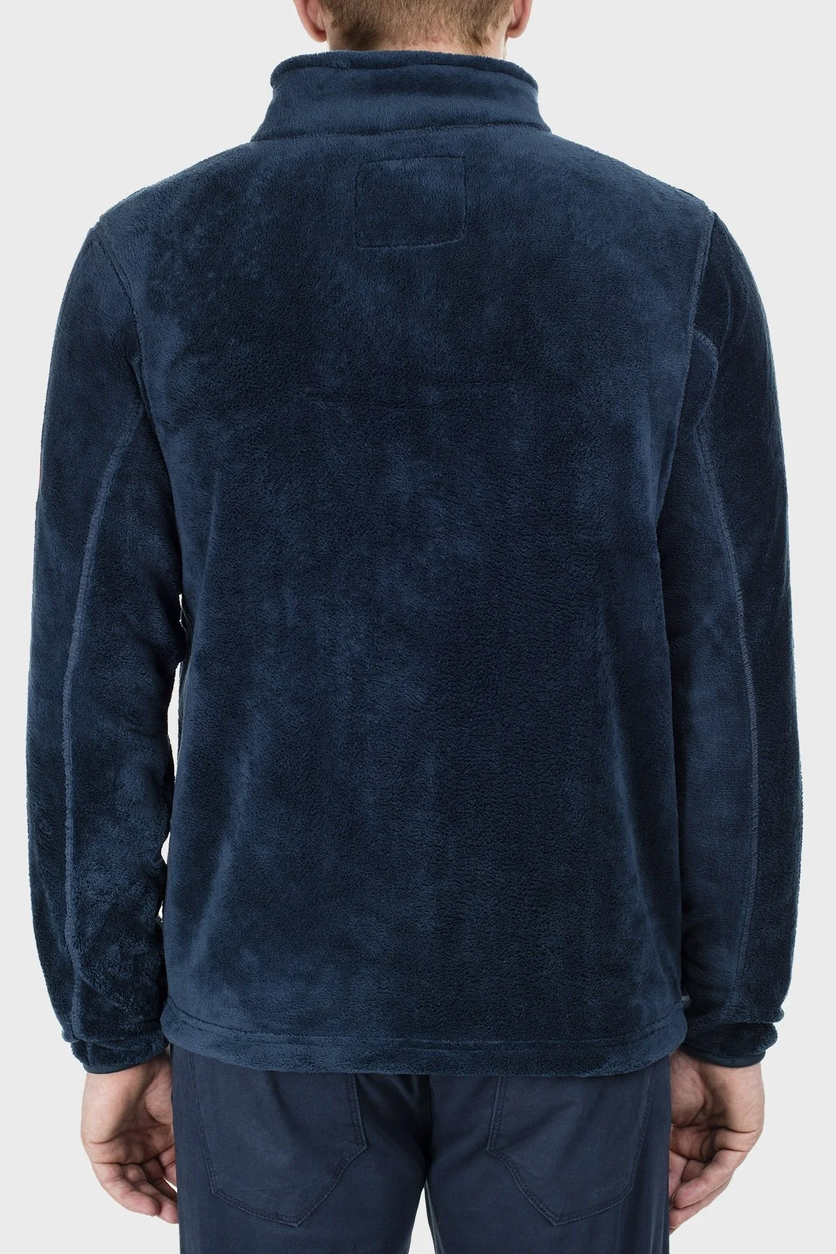 Norway Geographical Yumuşak Dokulu Soğuğa Dayanıklı Fermuarlı Outdoor Erkek Polar UPLOAD LACİVERT - 9