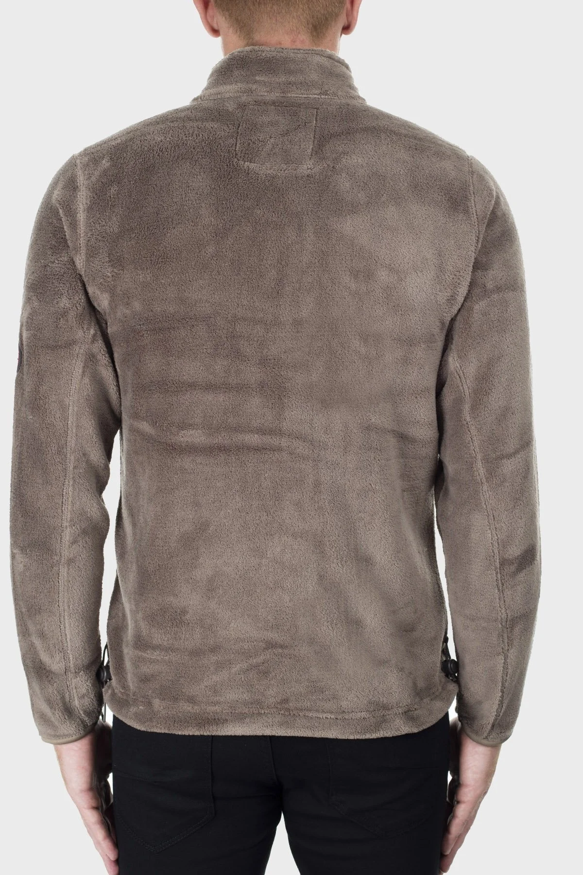 Norway Geographical Yumuşak Dokulu Soğuğa Dayanıklı Fermuarlı Outdoor Erkek Polar UPLOAD VİZON - 9