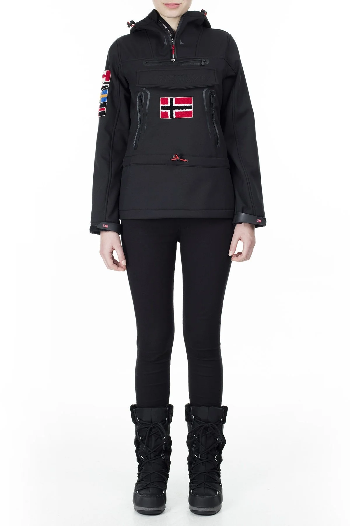 Norway Geographical Outdoor Bayan Mont TYKA SİYAH - 6