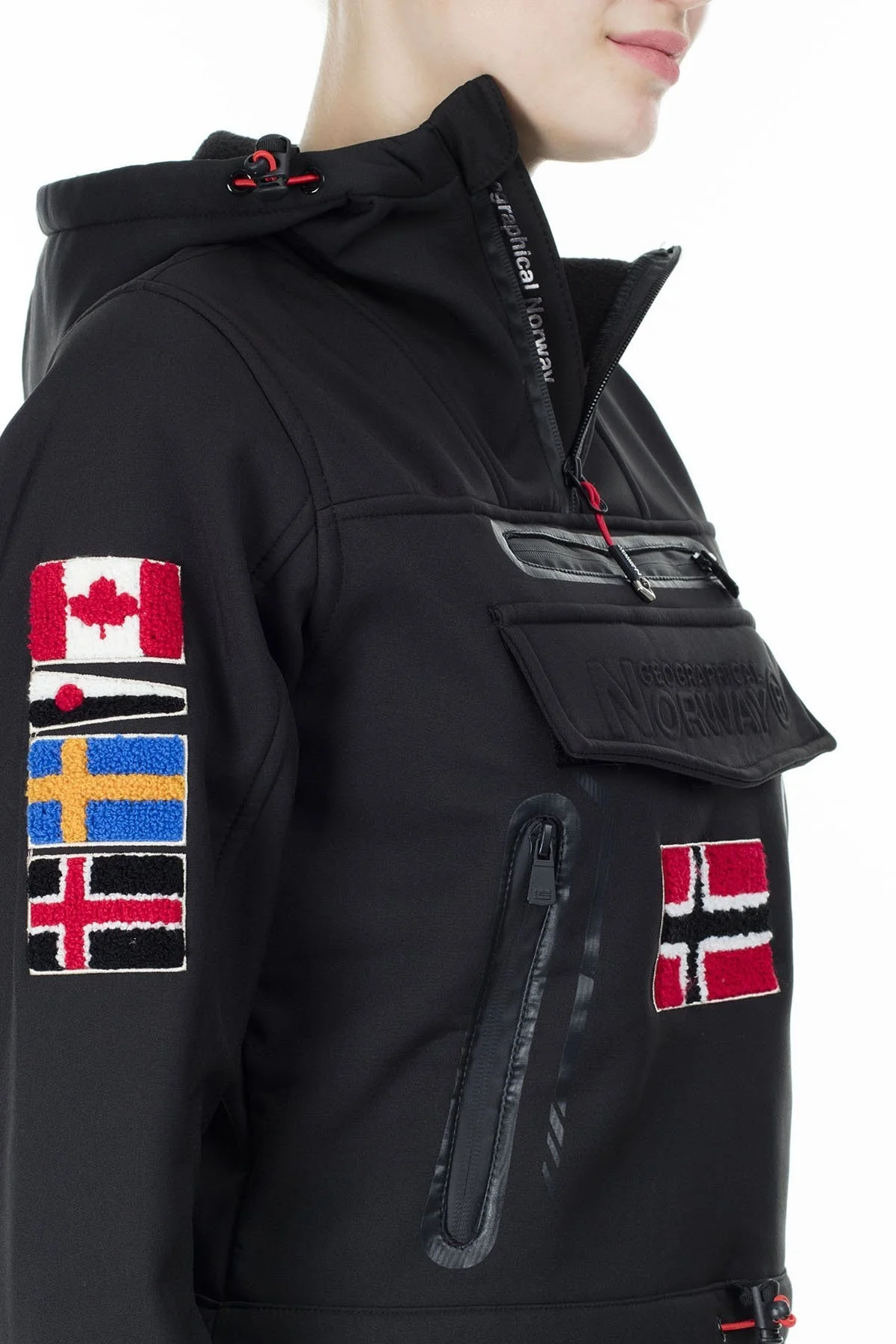 Norway Geographical Outdoor Bayan Mont TYKA SİYAH - 8
