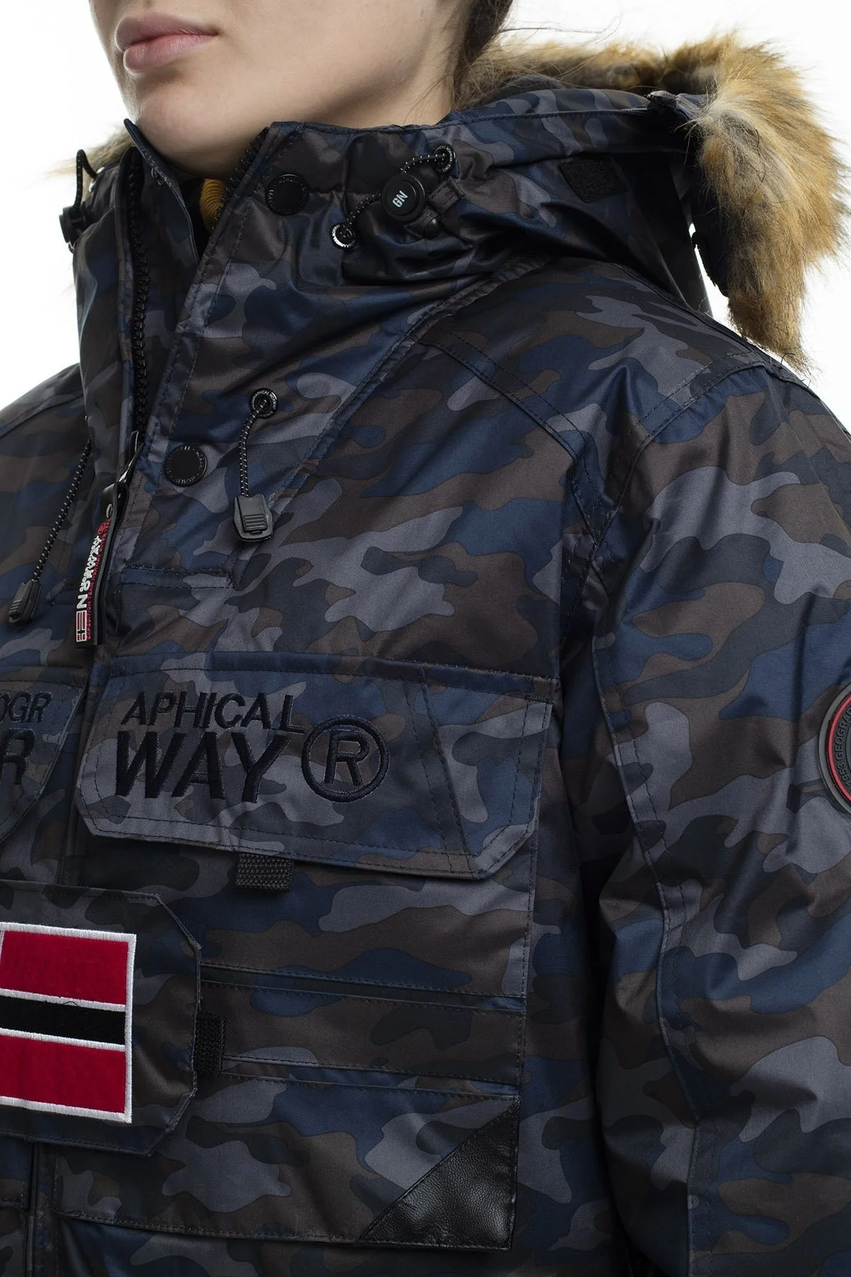 Norway Geographical Outdoor Bayan Parka BELLACIAO LACİVERT - 7