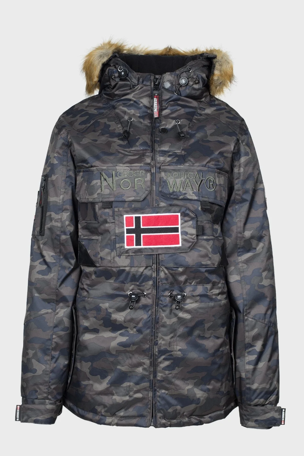 Norway Geographical Outdoor Bayan Parka BELLACIAO HAKİ - 1
