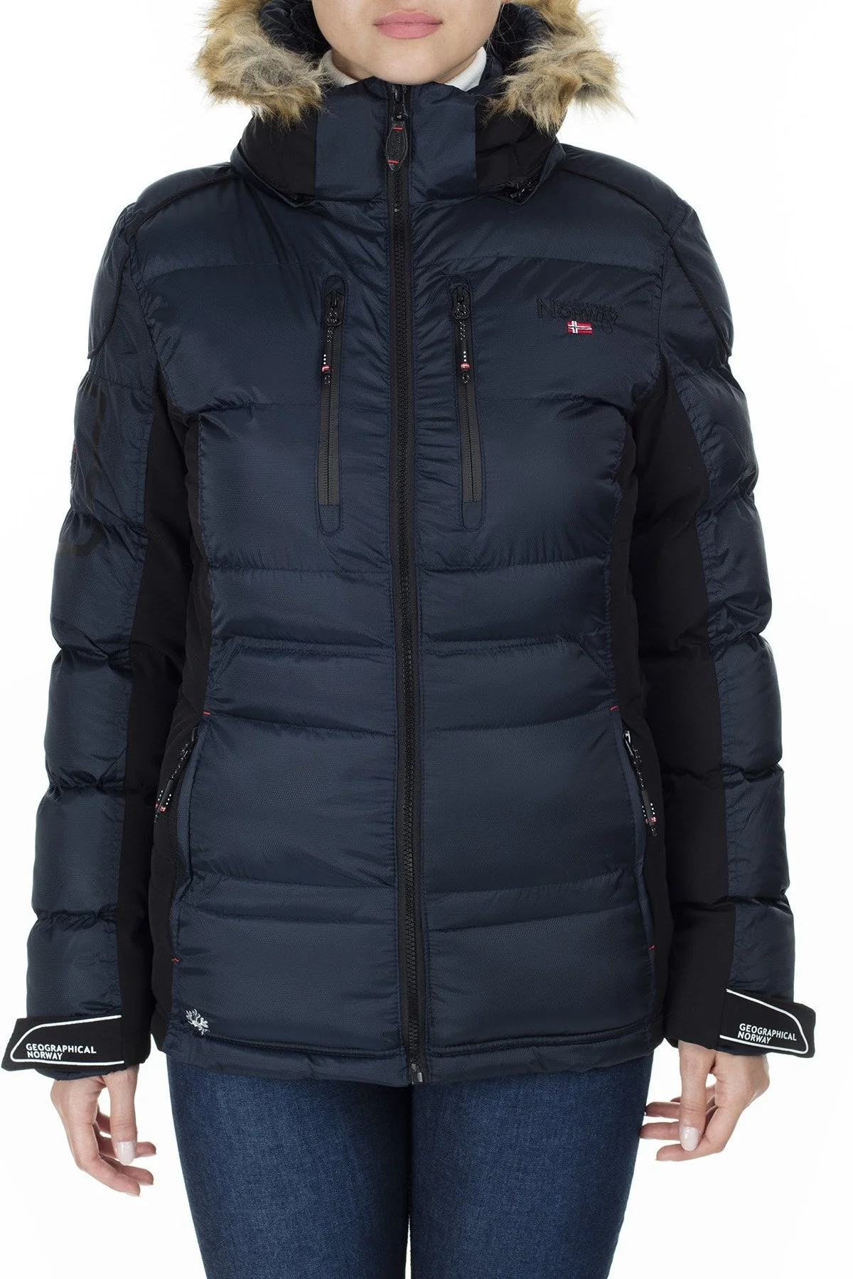 Norway Geographical Outdoor Bayan Parka BERSIL LACİVERT - 2