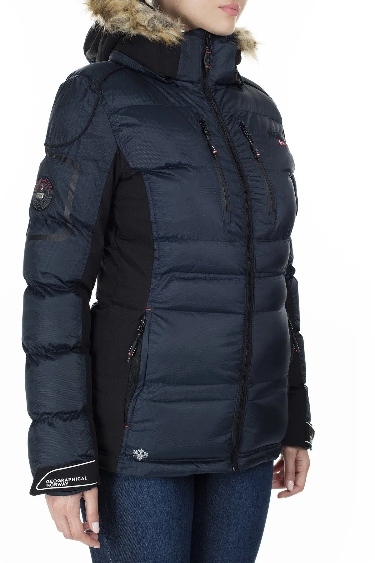 Norway Geographical Outdoor Bayan Parka BERSIL LACİVERT - 5