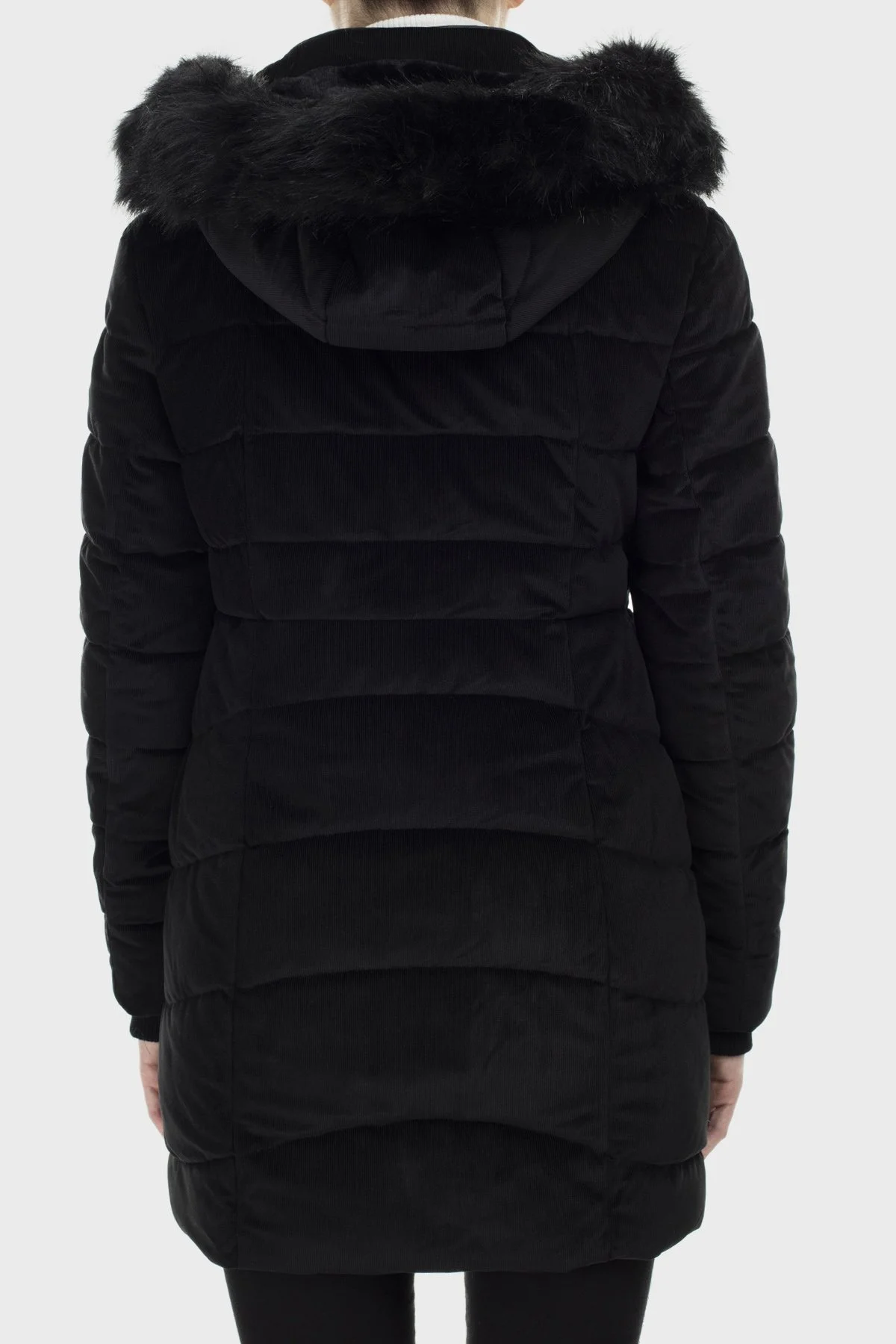 Norway Geographical Suya ve Soğuğa Dayanıklı Çıkarılabilir Kapüşonlu Outdoor Bayan Parka BILOVE SİYAH - 2