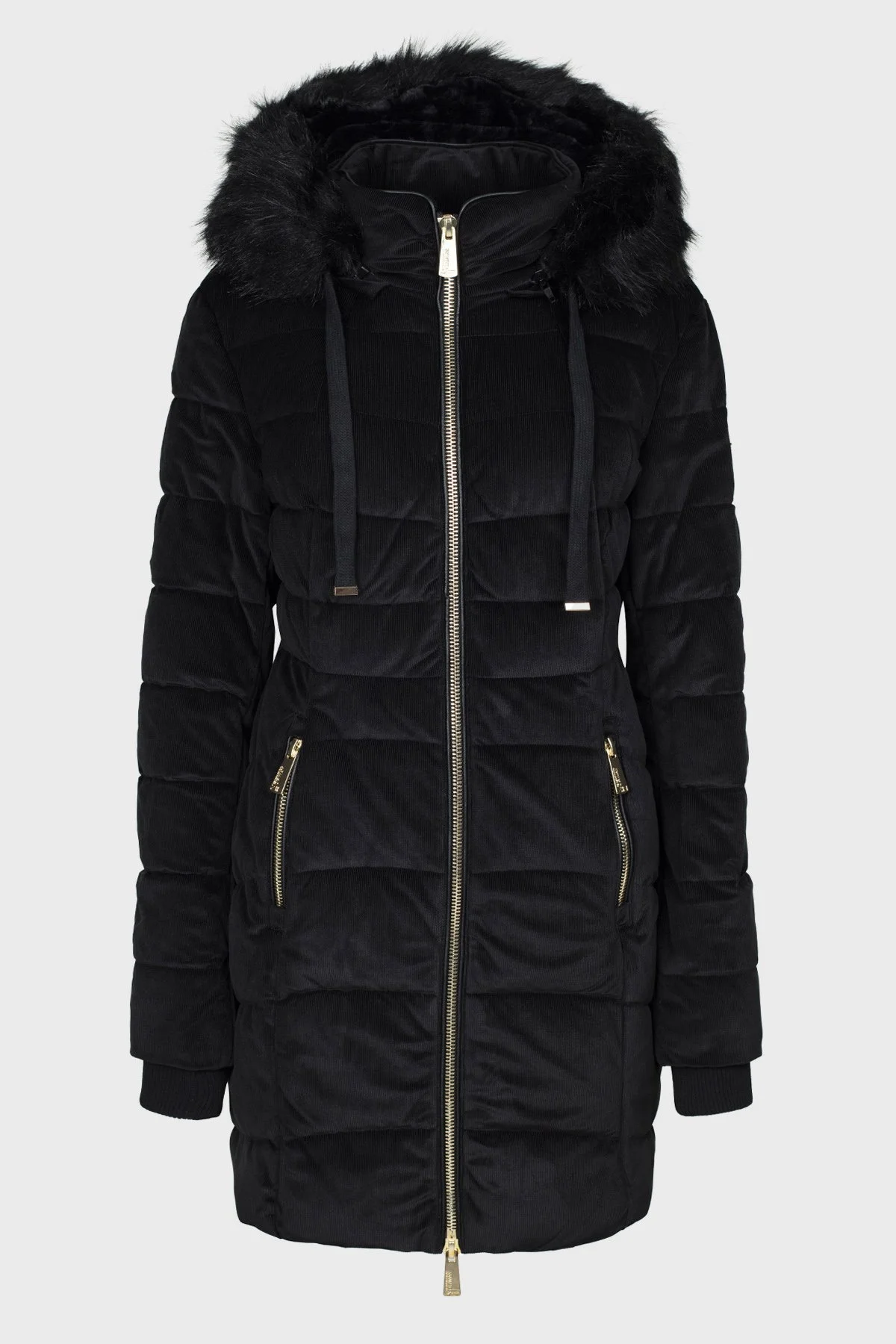 Norway Geographical Suya ve Soğuğa Dayanıklı Çıkarılabilir Kapüşonlu Outdoor Kadın Parka BILOVE SİYAH - 1