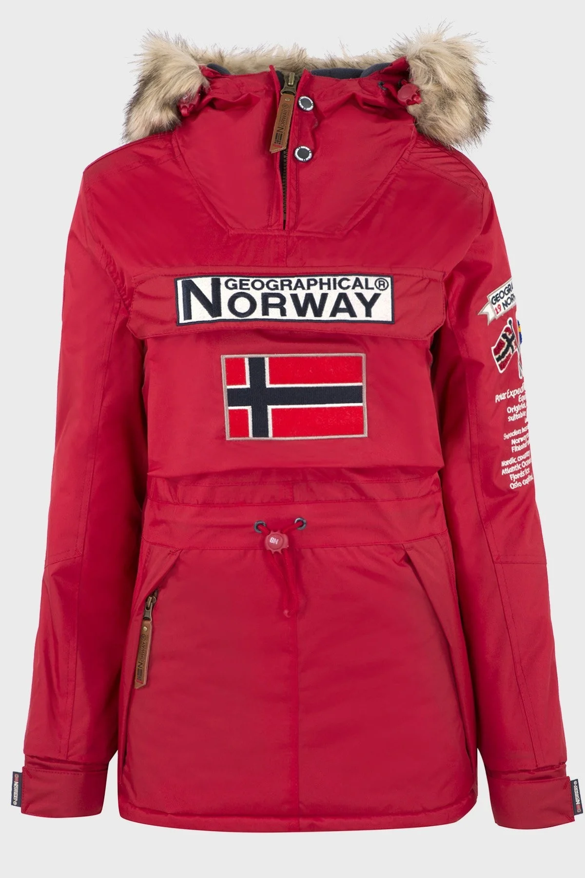 Norway Geographical Outdoor Bayan Parka BOOMERA KIRMIZI - 1